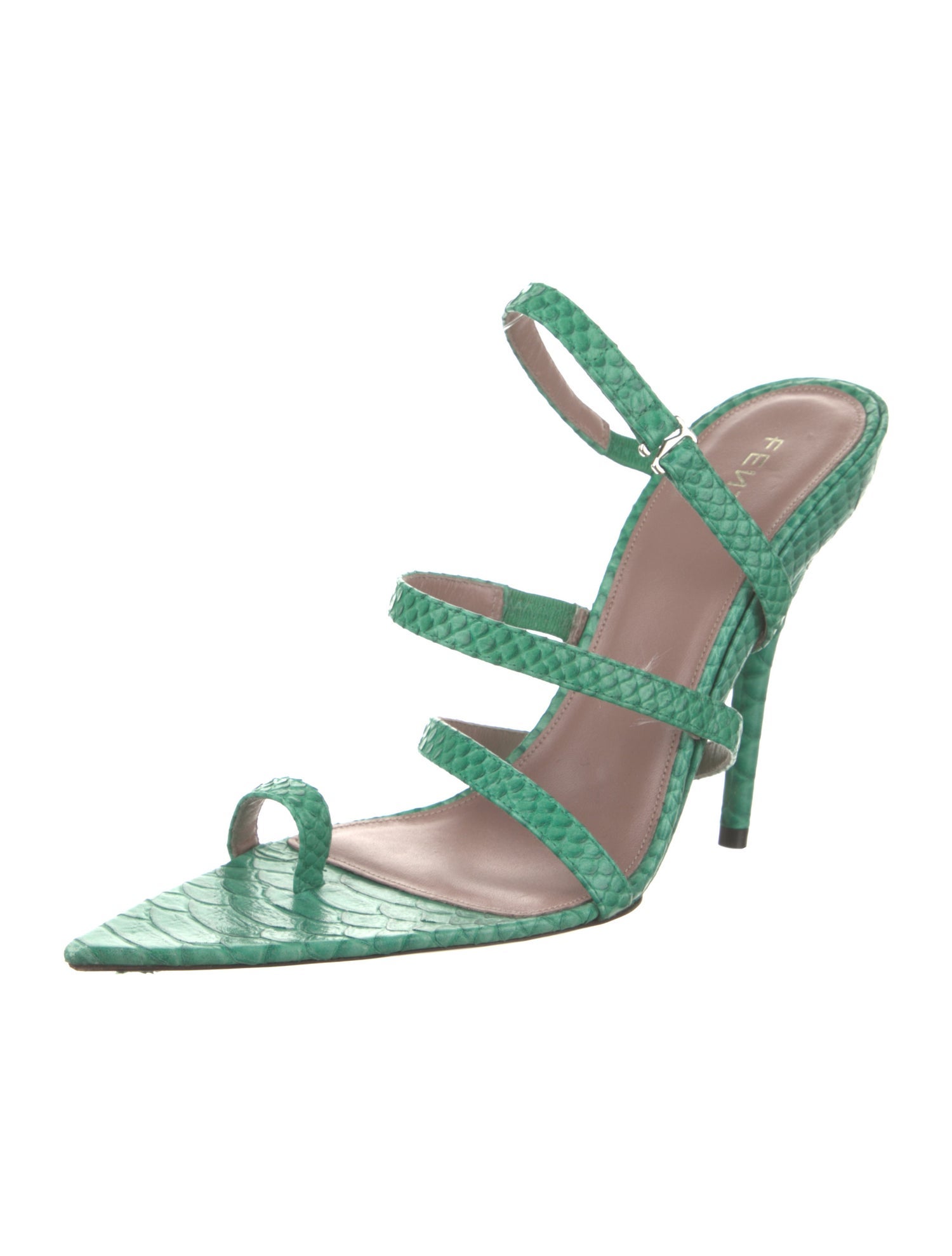 Fenty Leather Slides w/ Tags