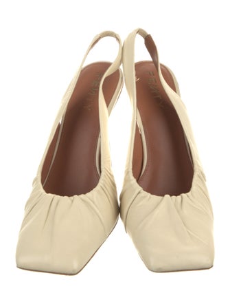 Fenty Leather Slingback Pumps