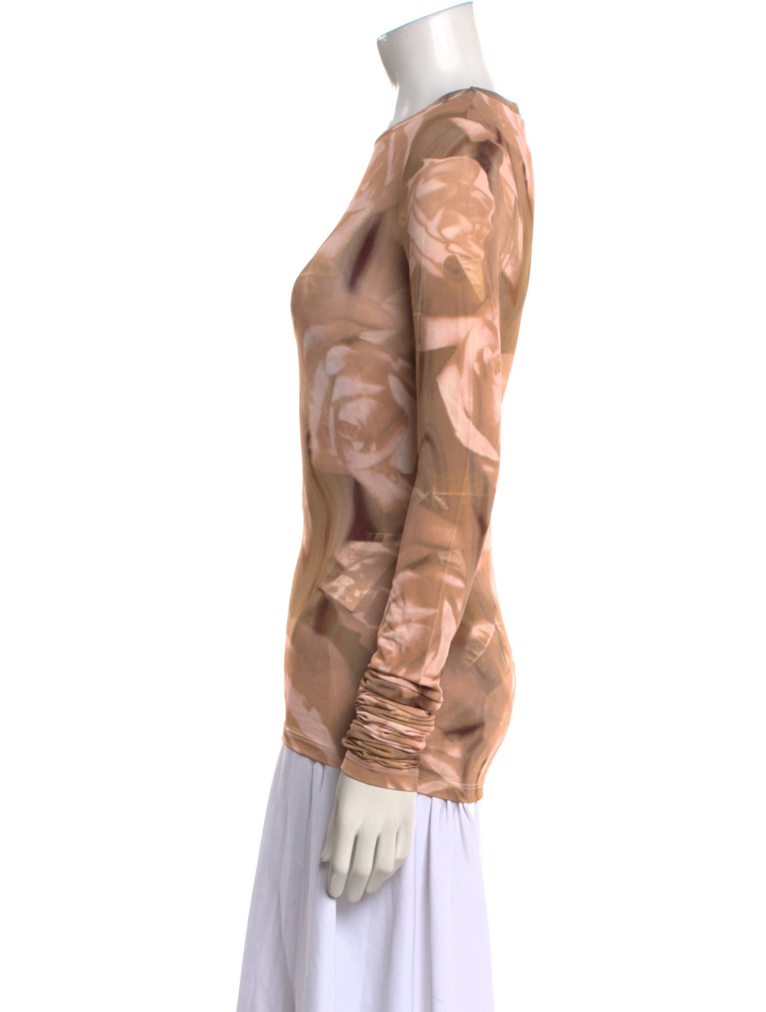 Fenty Printed Crew Neck Blouse w/ Tags