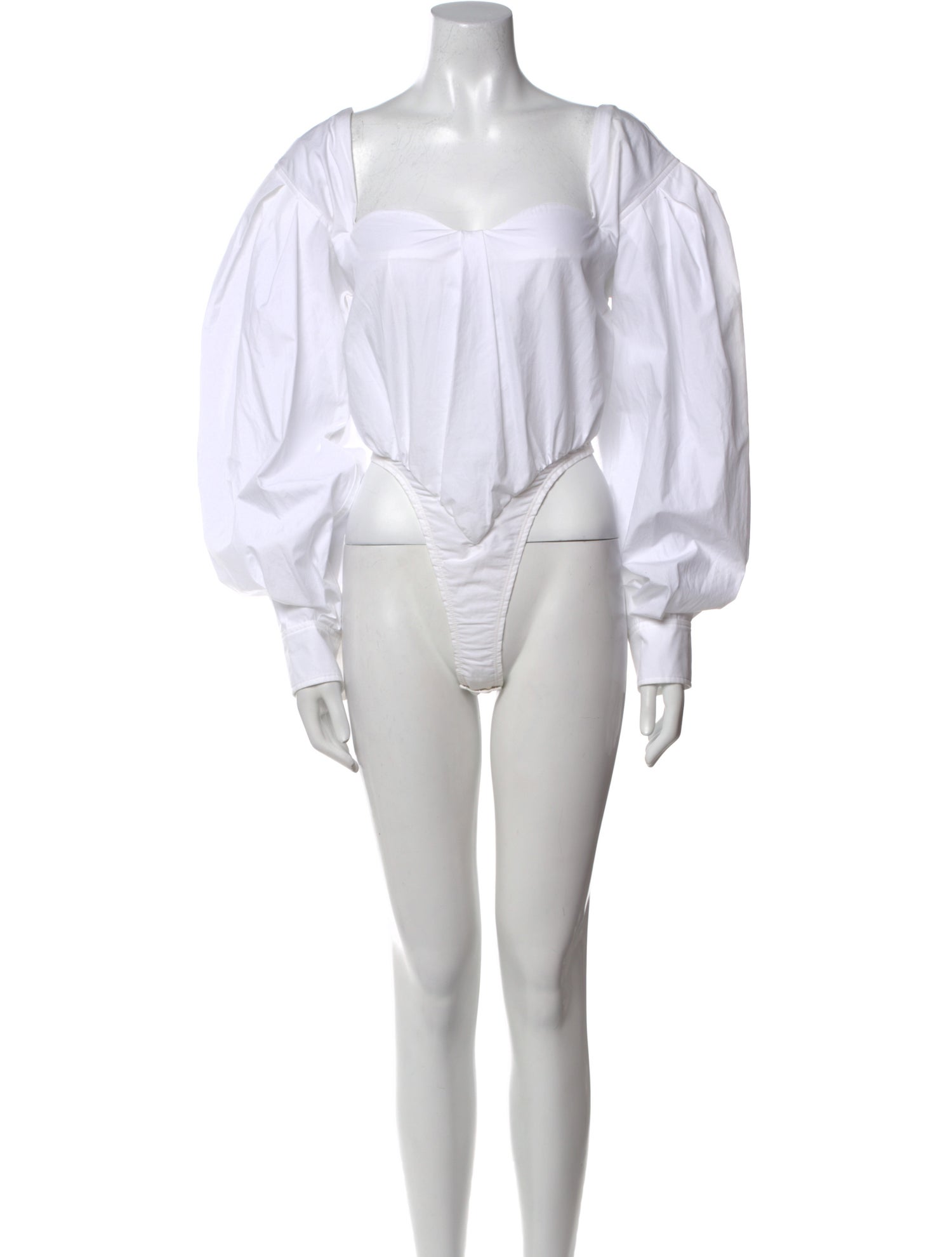 Fenty Square Neckline Long Sleeve Bodysuit