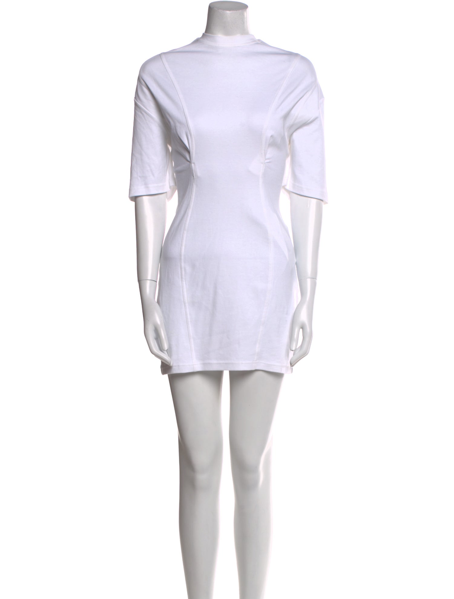 Fenty Mock Neck Mini Dress