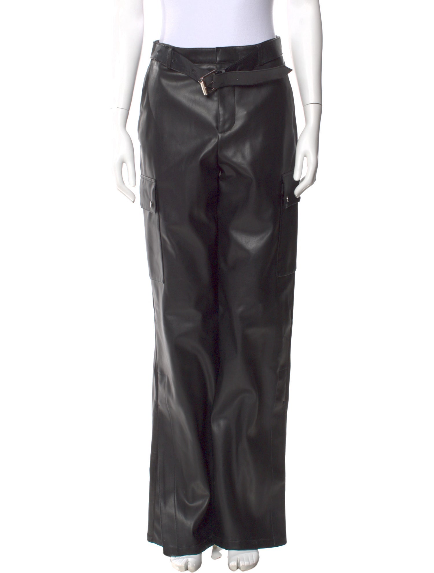 Fenty Faux Leather Straight Leg Pants