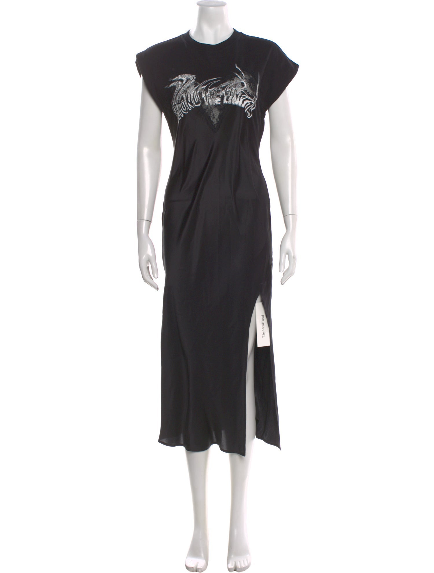 Fenty Crew Neck Long Dress