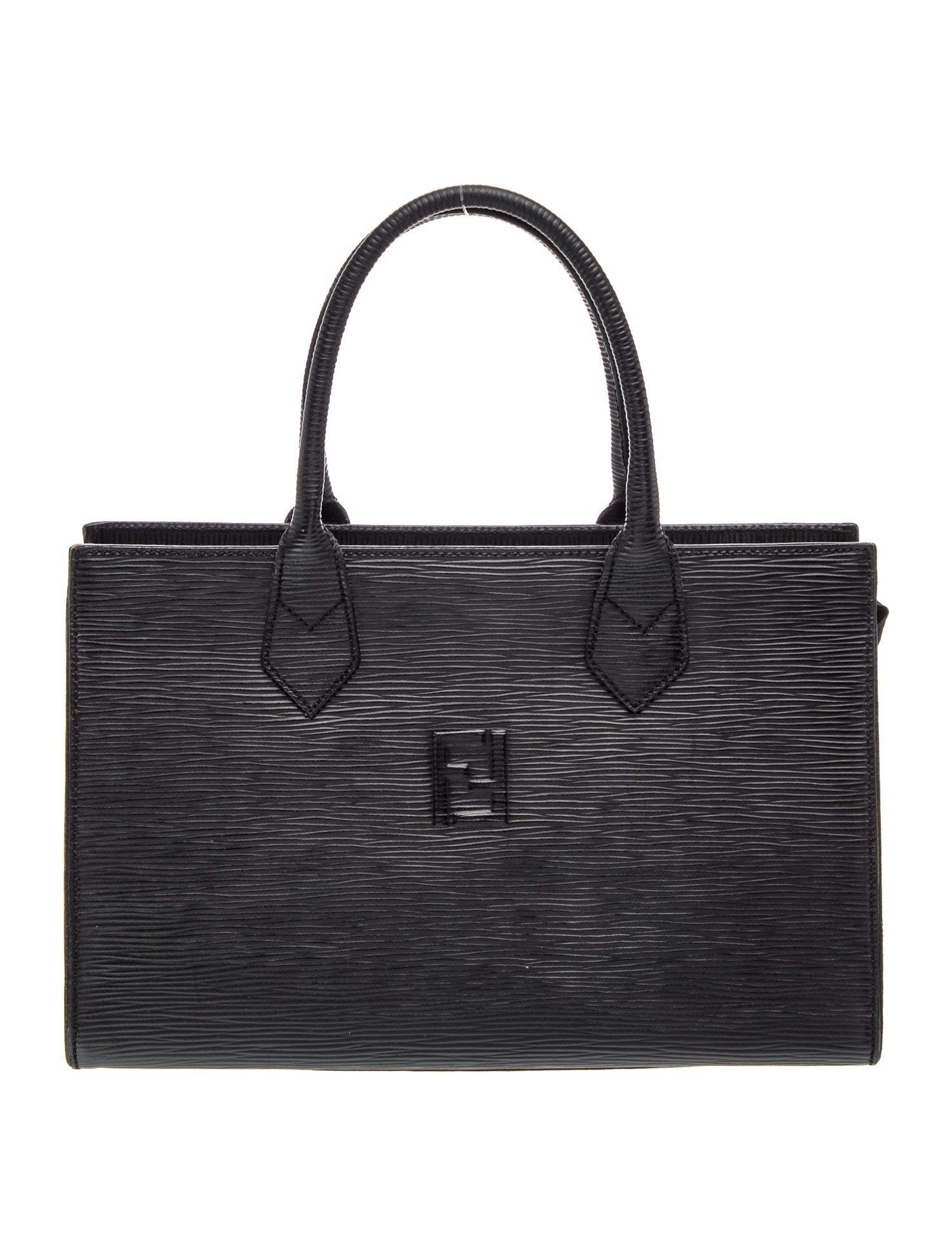 Fendi Leather Top Handle Bag