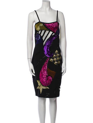 Fabrice New York Dresses Vintage Knee-Length Dress L