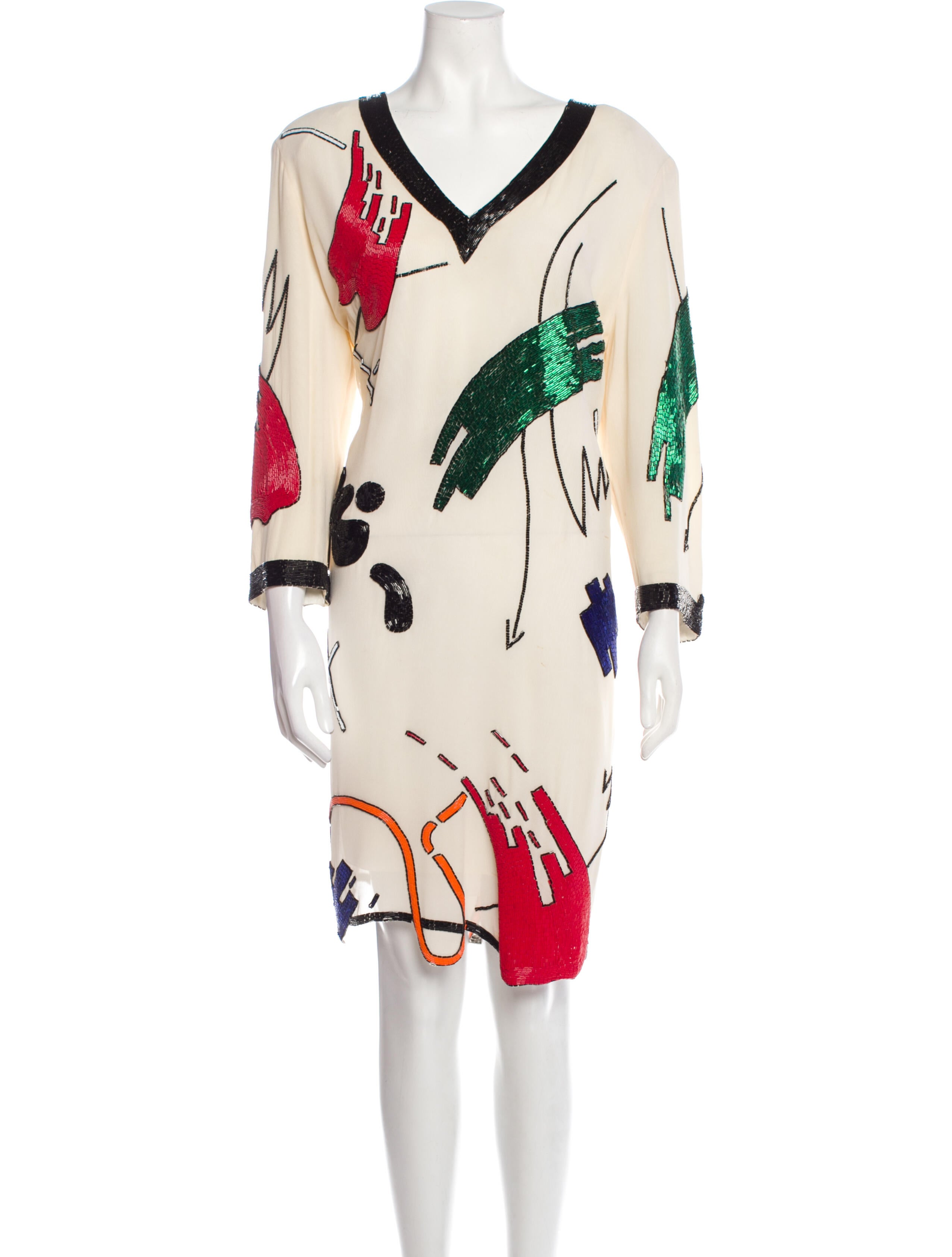 Fabrice New York Vintage Knee-Length Dress