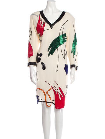 Fabrice New York Dresses Vintage Knee-Length Dress M