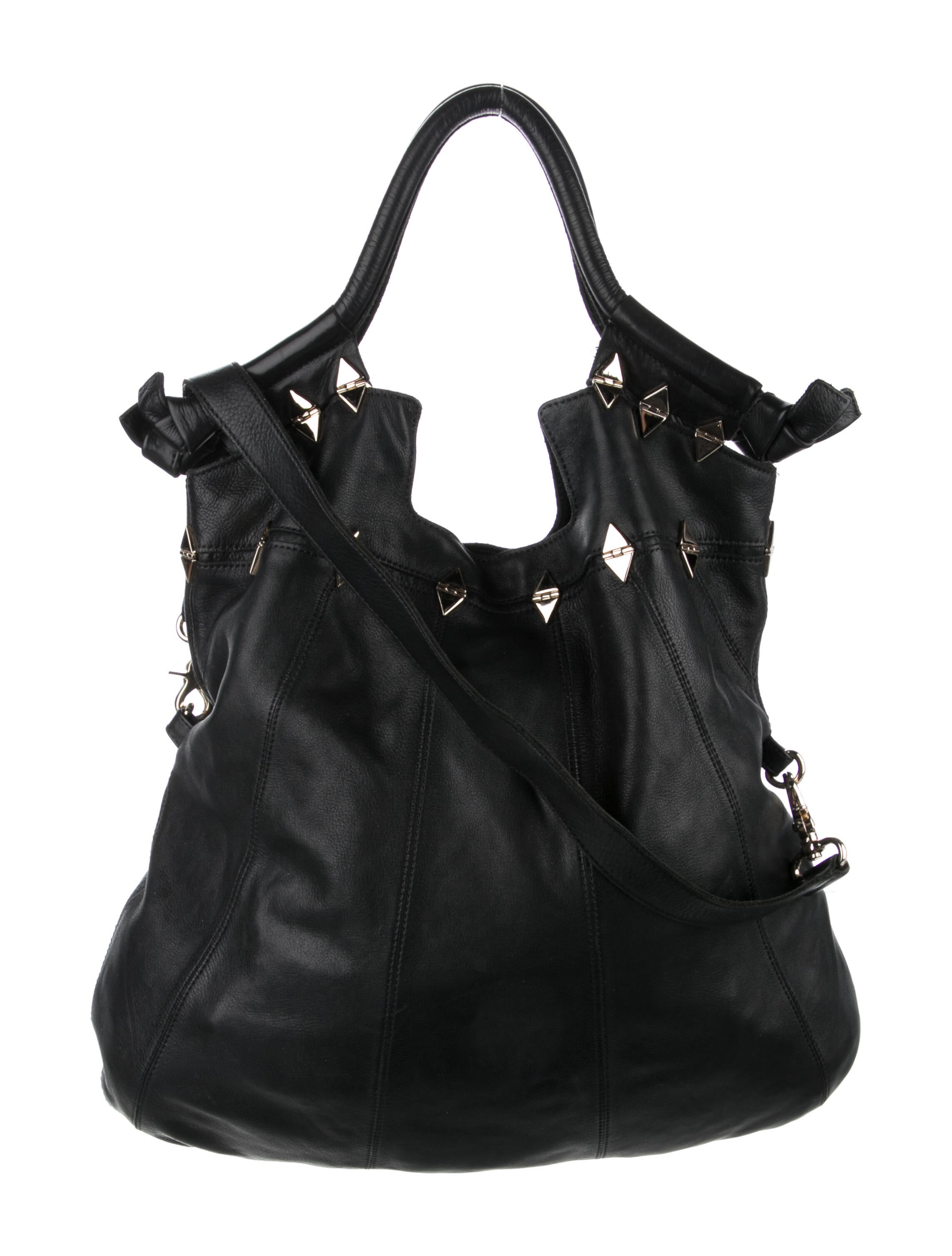 Foley + Corinna Leather Shoulder Bag Black Shoulder Bags, Handbags