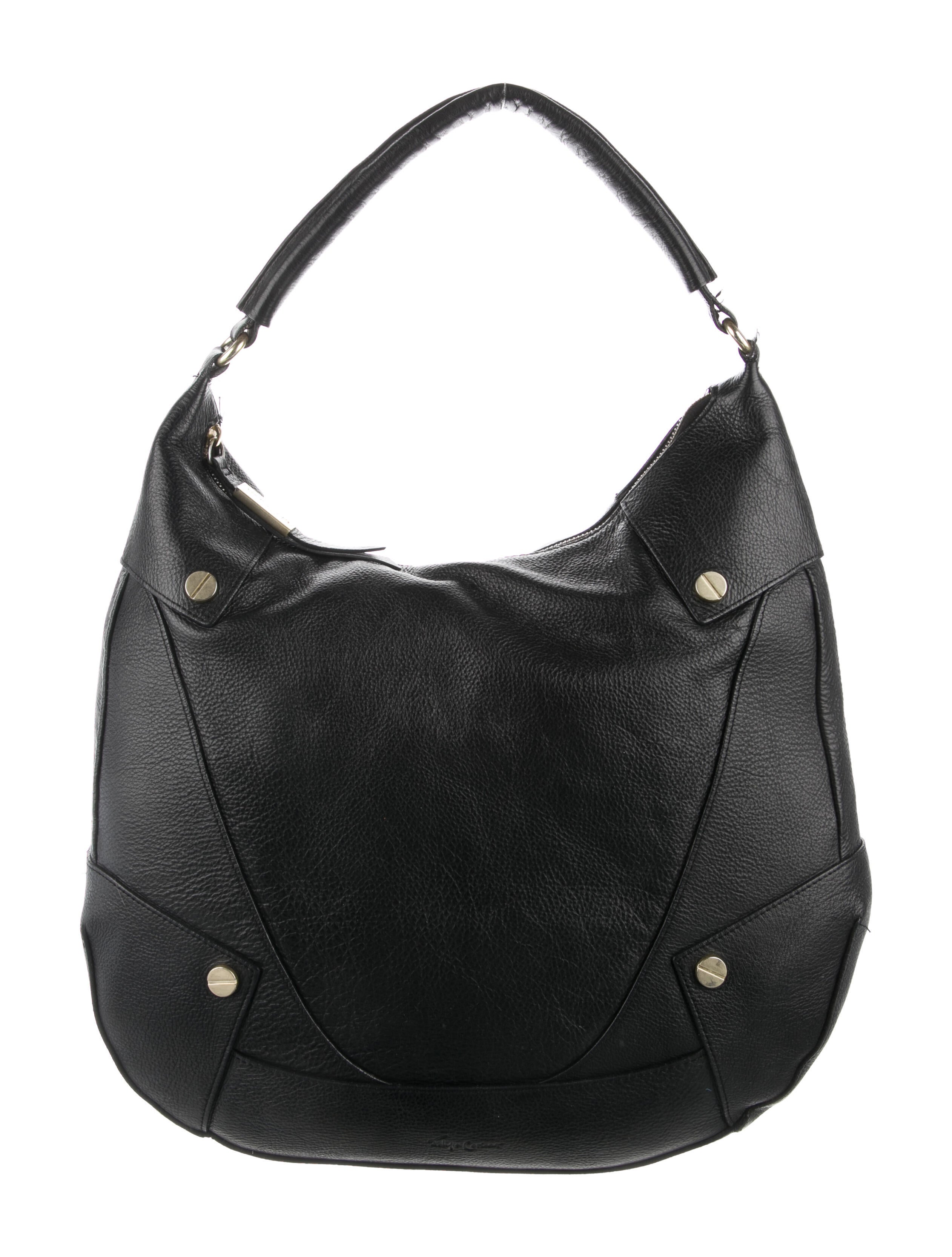 Foley + Corinna Leather Hobo Black Hobos, Handbags WFO20821 The