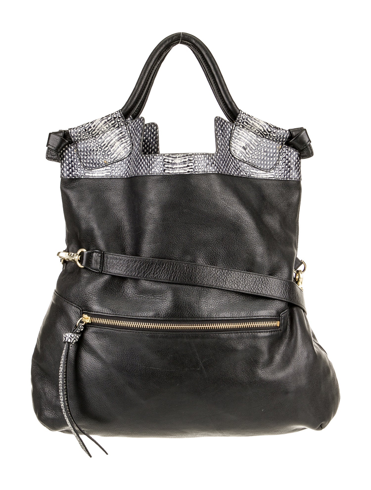 Foley + Corinna Leather Top Handle Bag