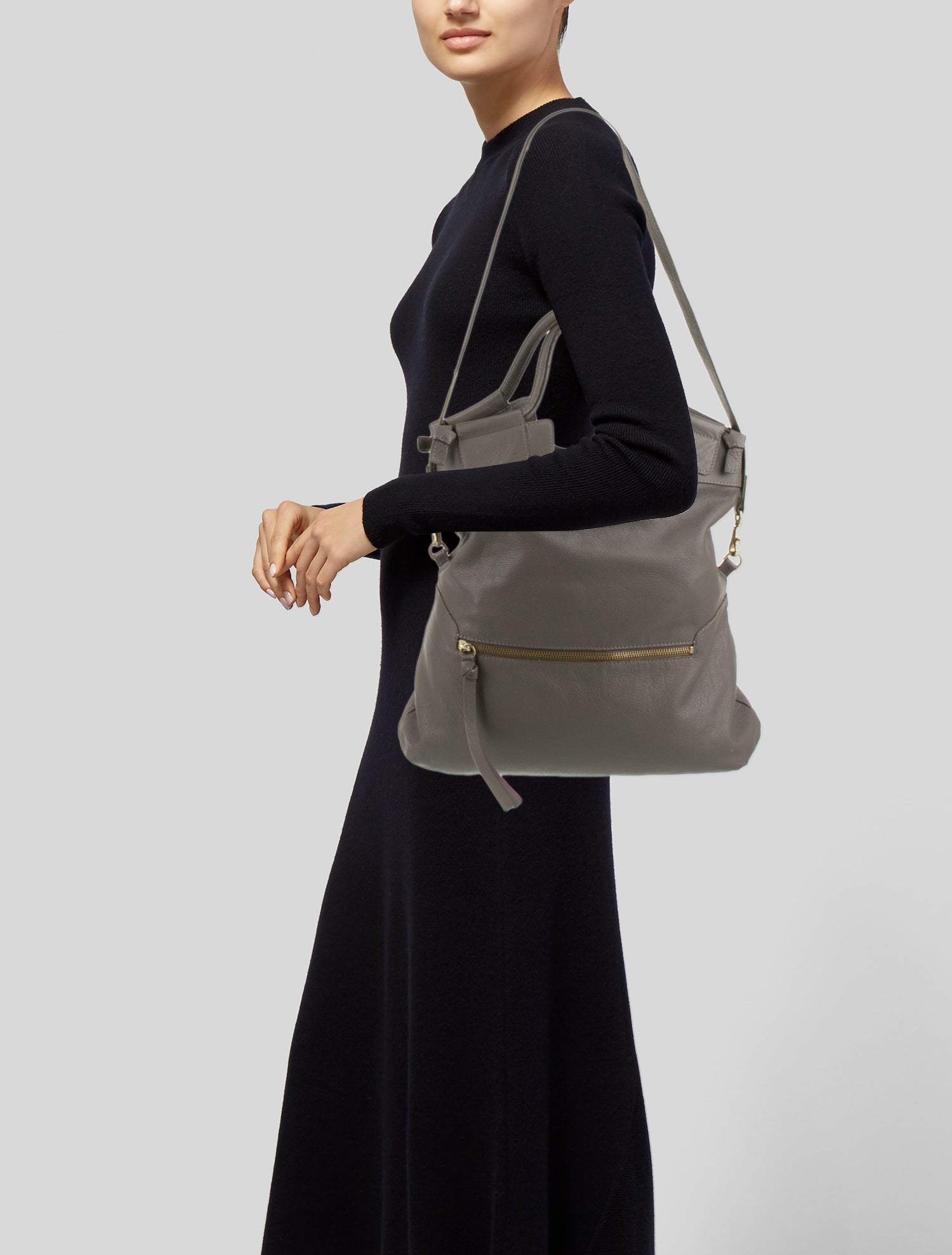 Foley + Corinna Leather Shoulder Bag