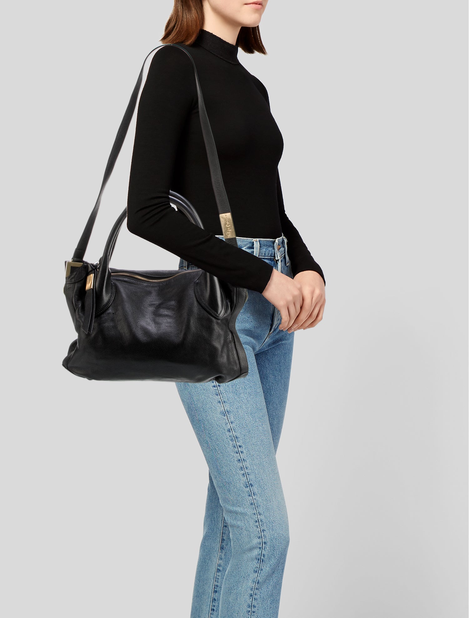 Foley + Corinna Leather Shoulder Bag