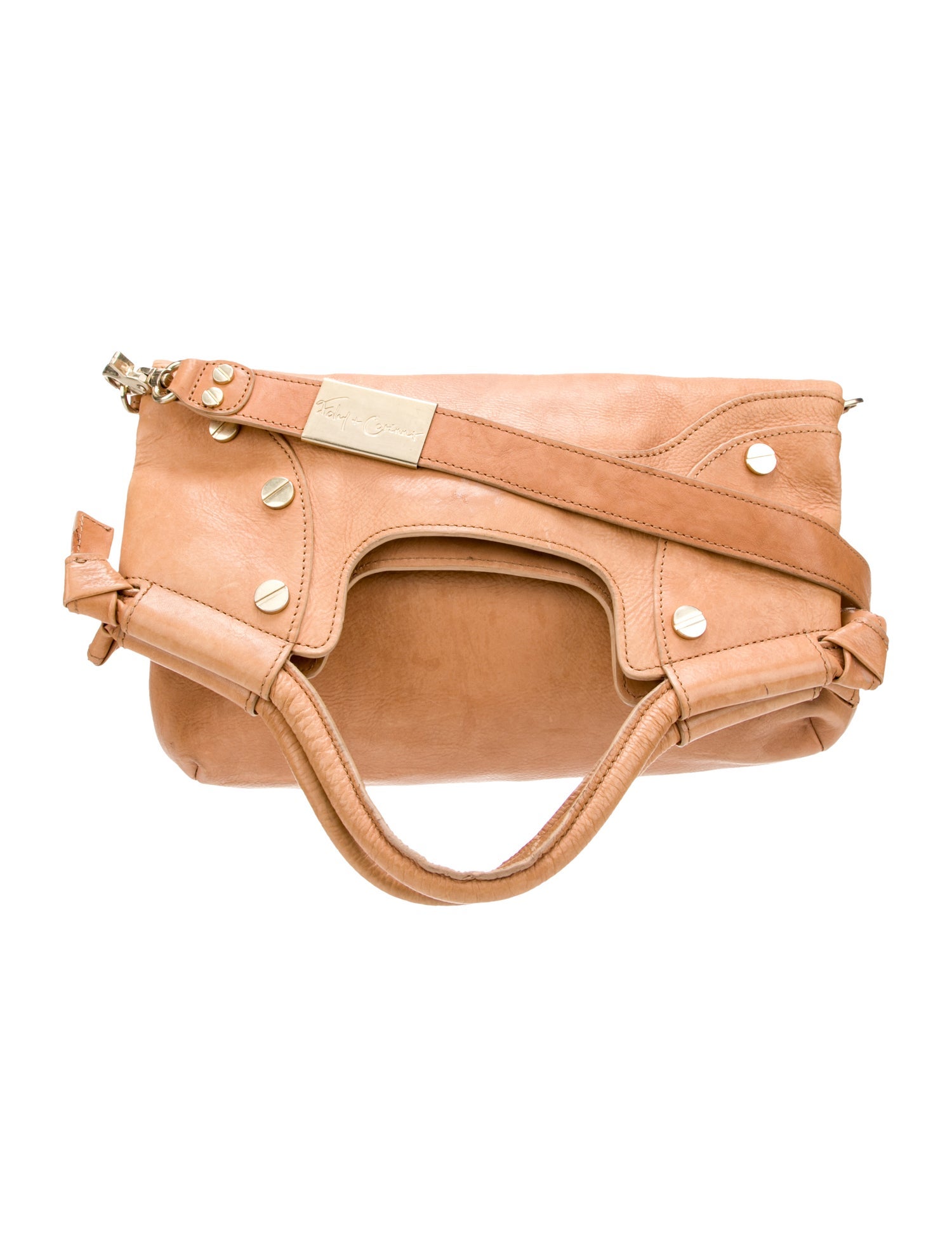 Foley + Corinna Leather Top Handle Bag