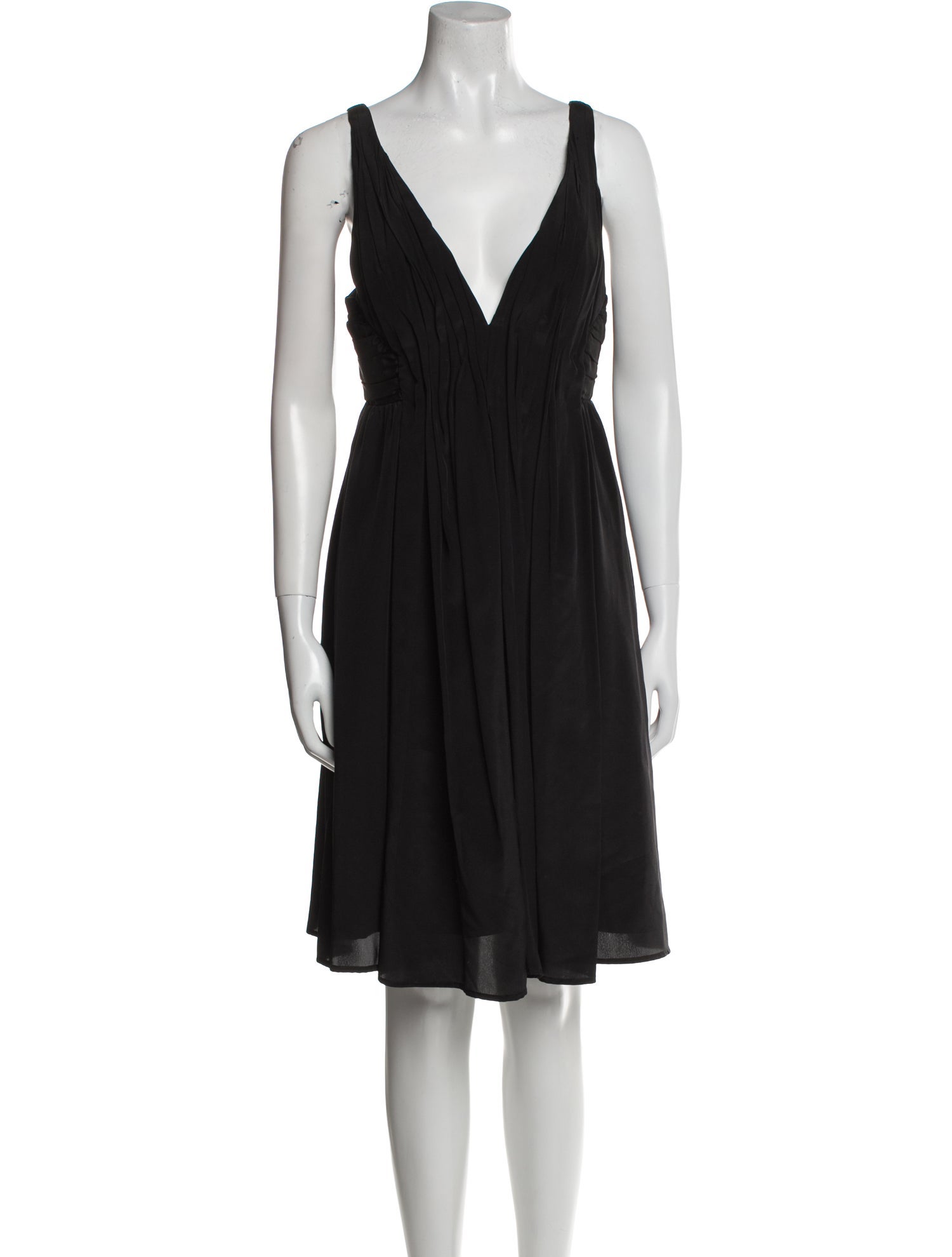 Foley + Corinna Silk Knee-Length Dress