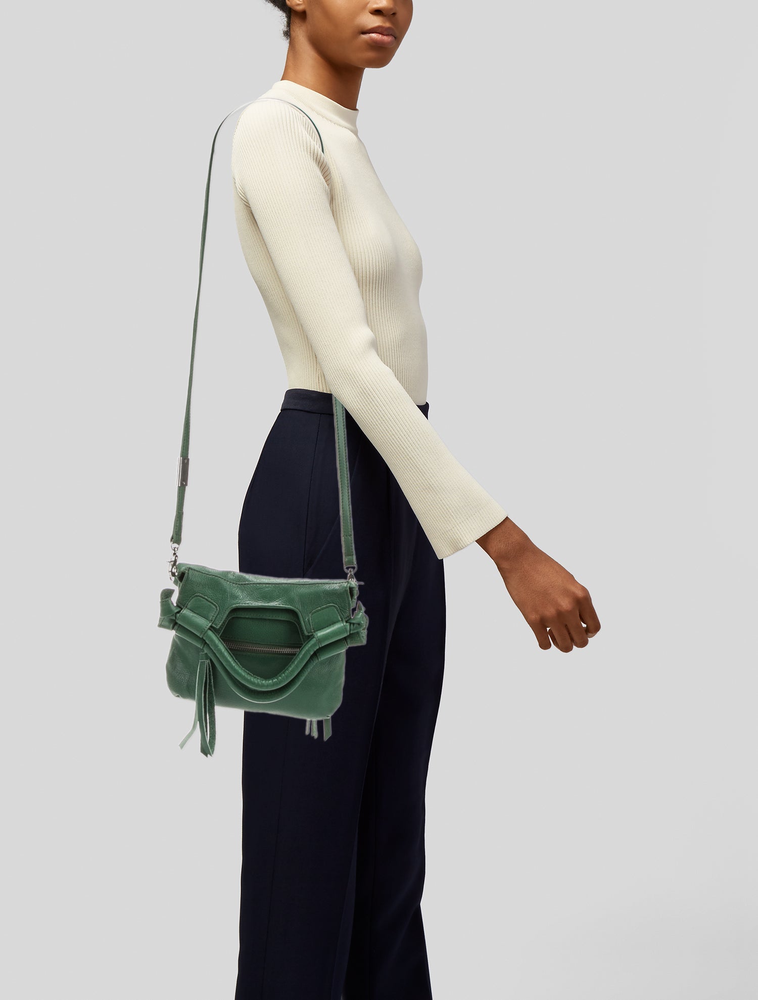 Foley + Corinna Leather Shoulder Bag
