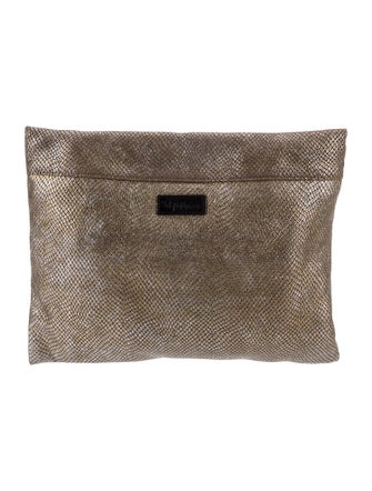 Foley + Corinna Embossed Leather Portfolio