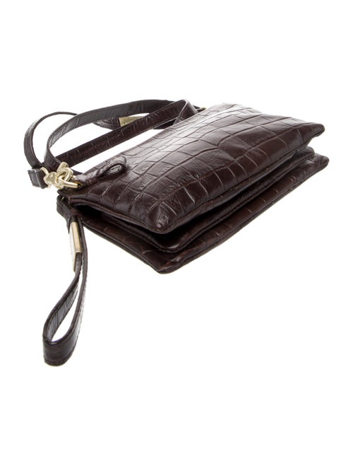 Foley + Corinna Embossed Leather Clutch