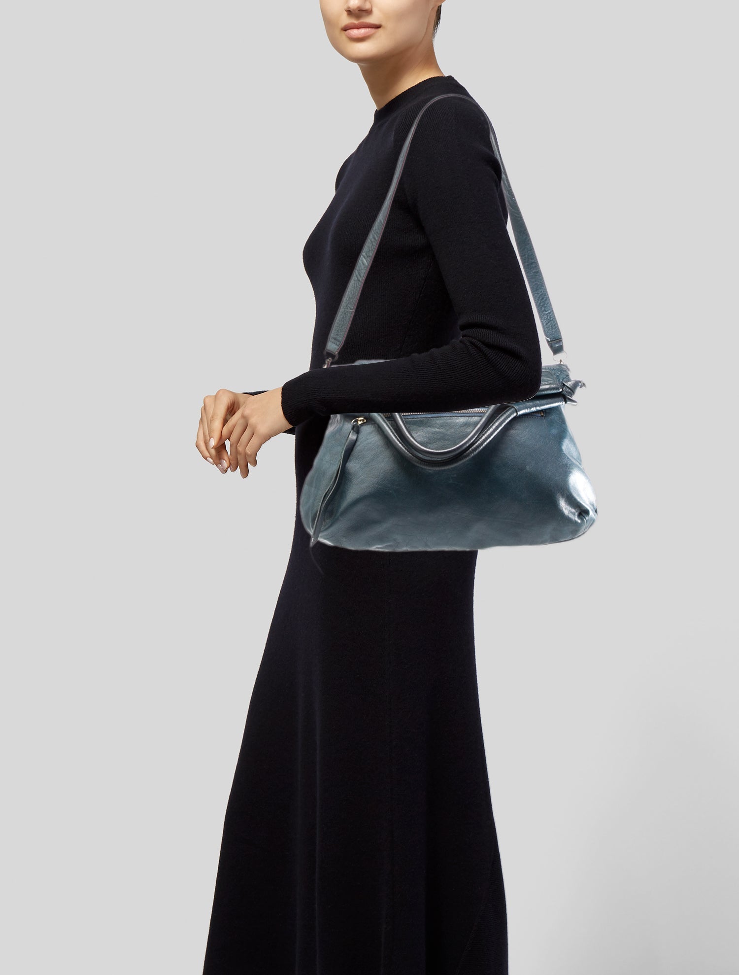 Foley + Corinna Leather Shoulder Bag