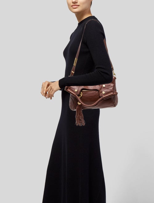 Foley + Corinna Leather Top Handle Bag