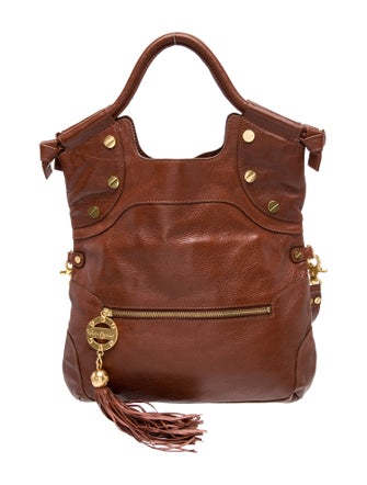 Foley + Corinna Leather Top Handle Bag