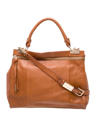 Foley + Corinna Leather Top Handle Bag