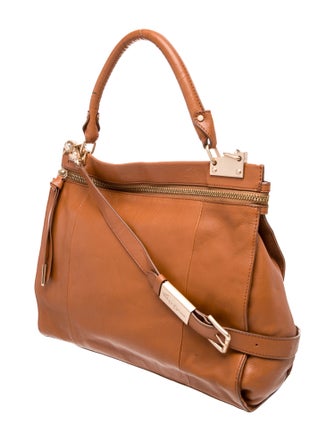 Foley + Corinna Leather Top Handle Bag