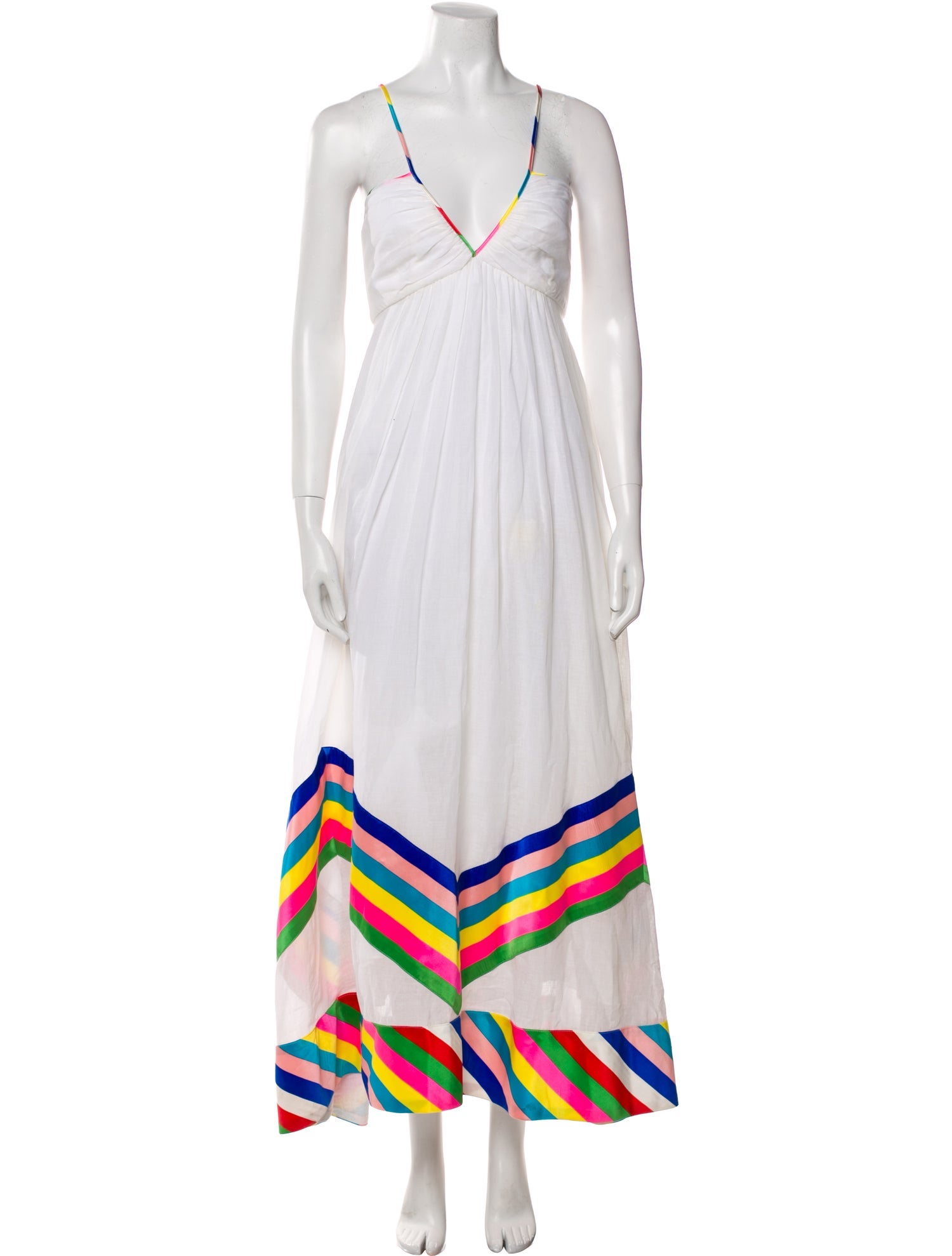 Foley + Corinna Striped Long Dress