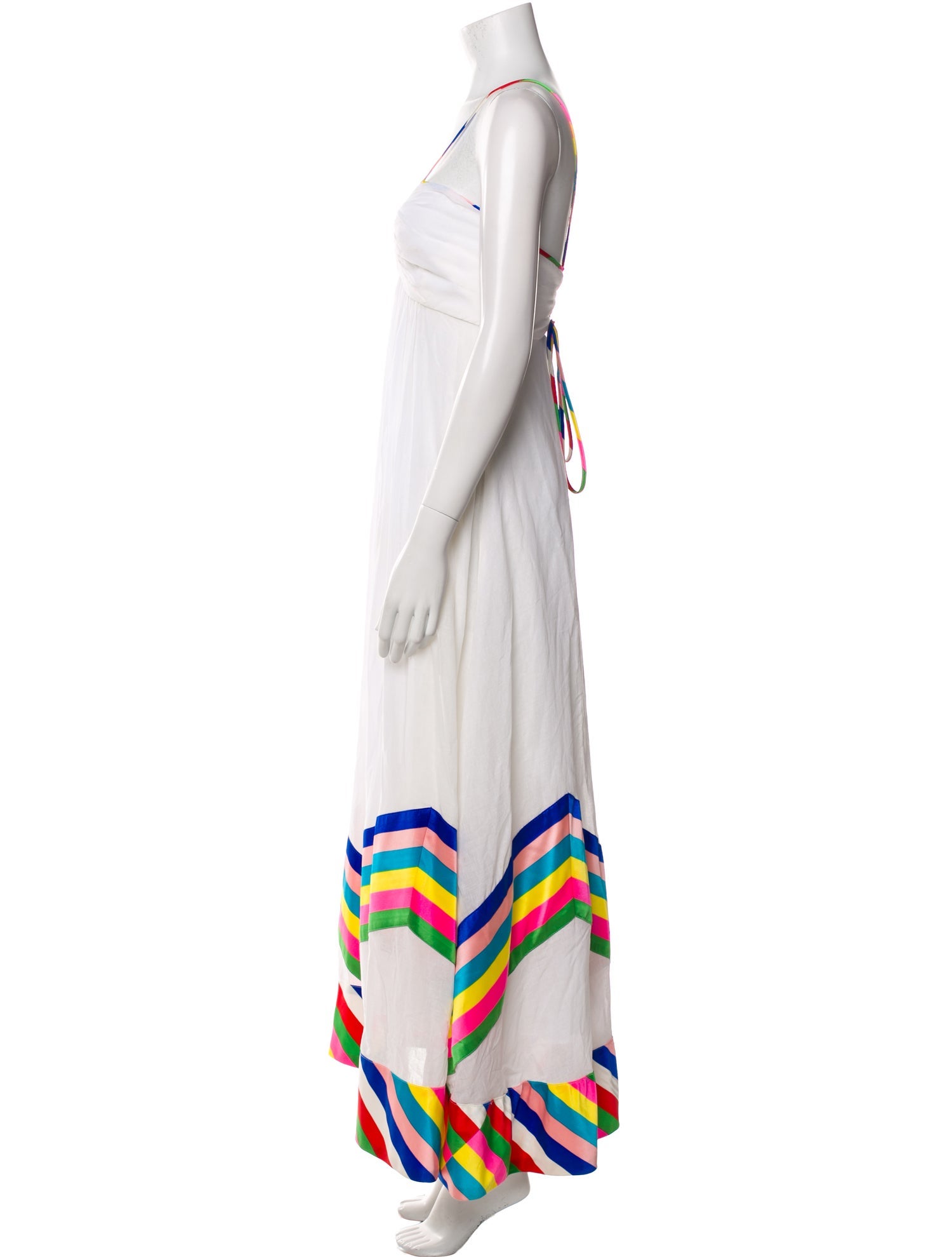 Foley + Corinna Striped Long Dress