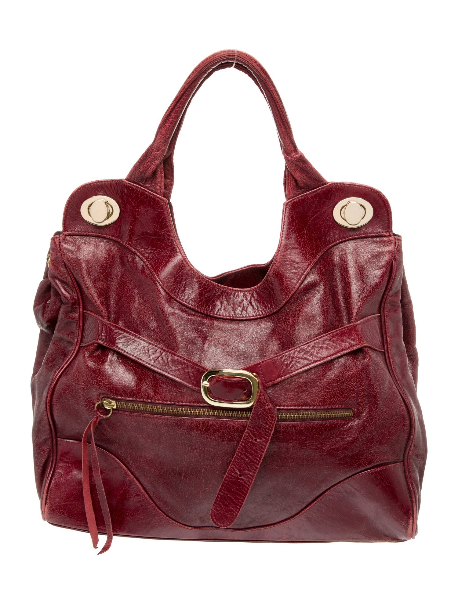 Foley + Corinna Leather Jet Set Tote Vintage