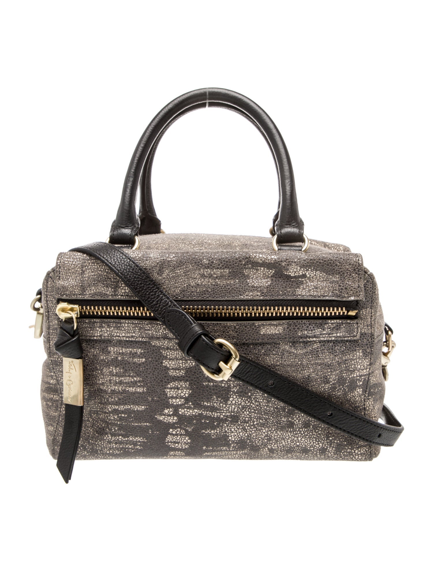 Foley + Corinna Leather Top Handle Bag