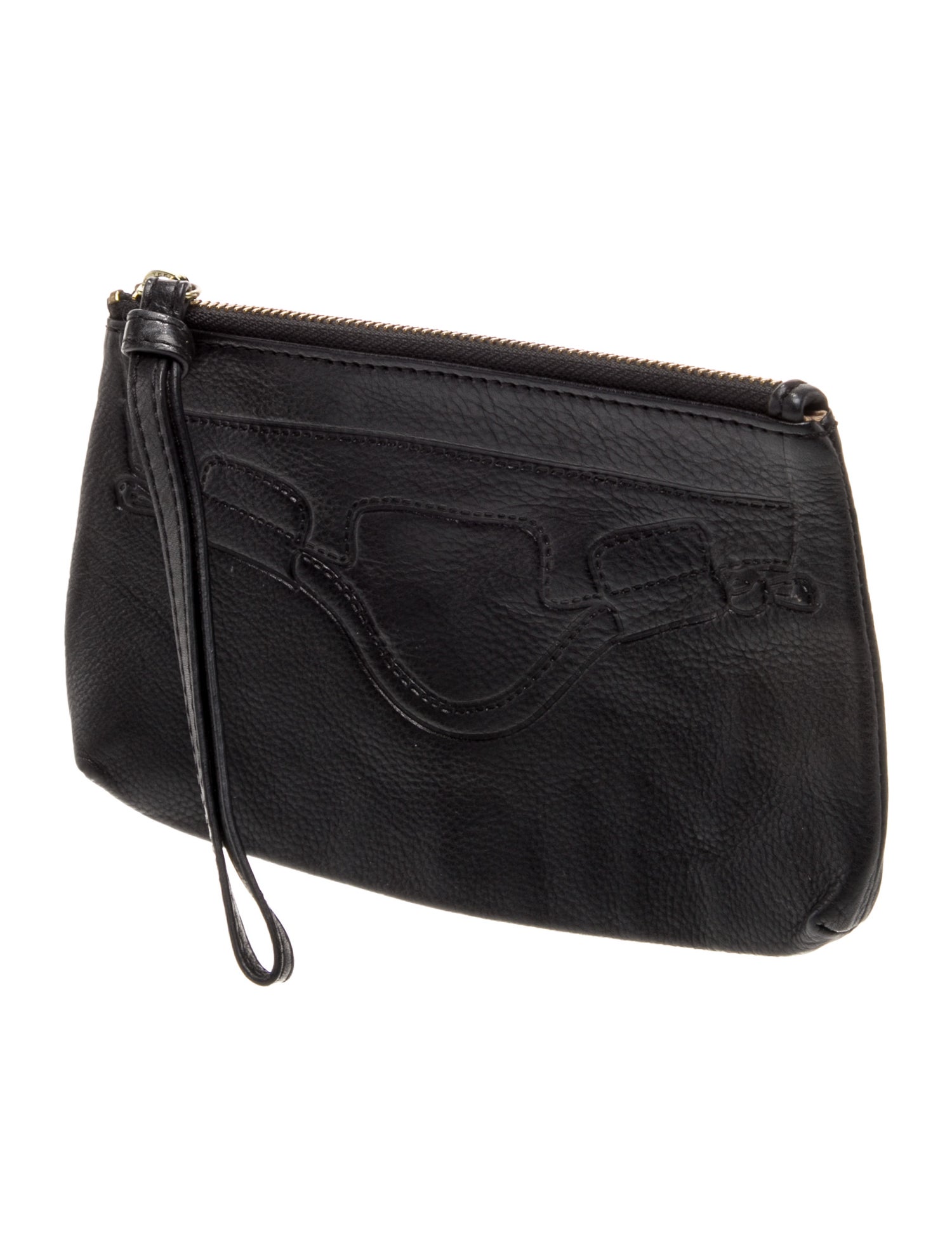 Foley + Corinna Leather Clutch