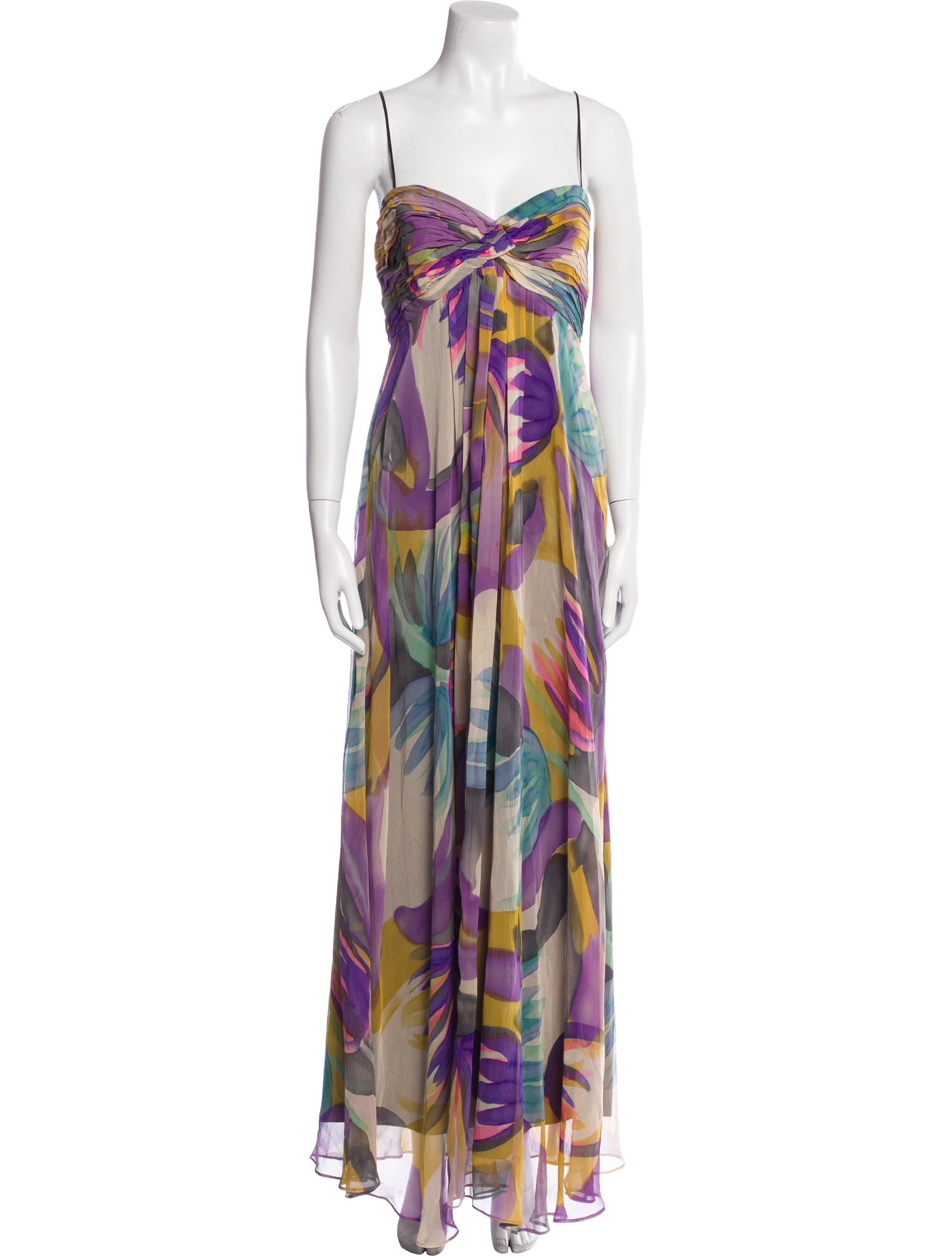 Foley + Corinna Silk Long Dress