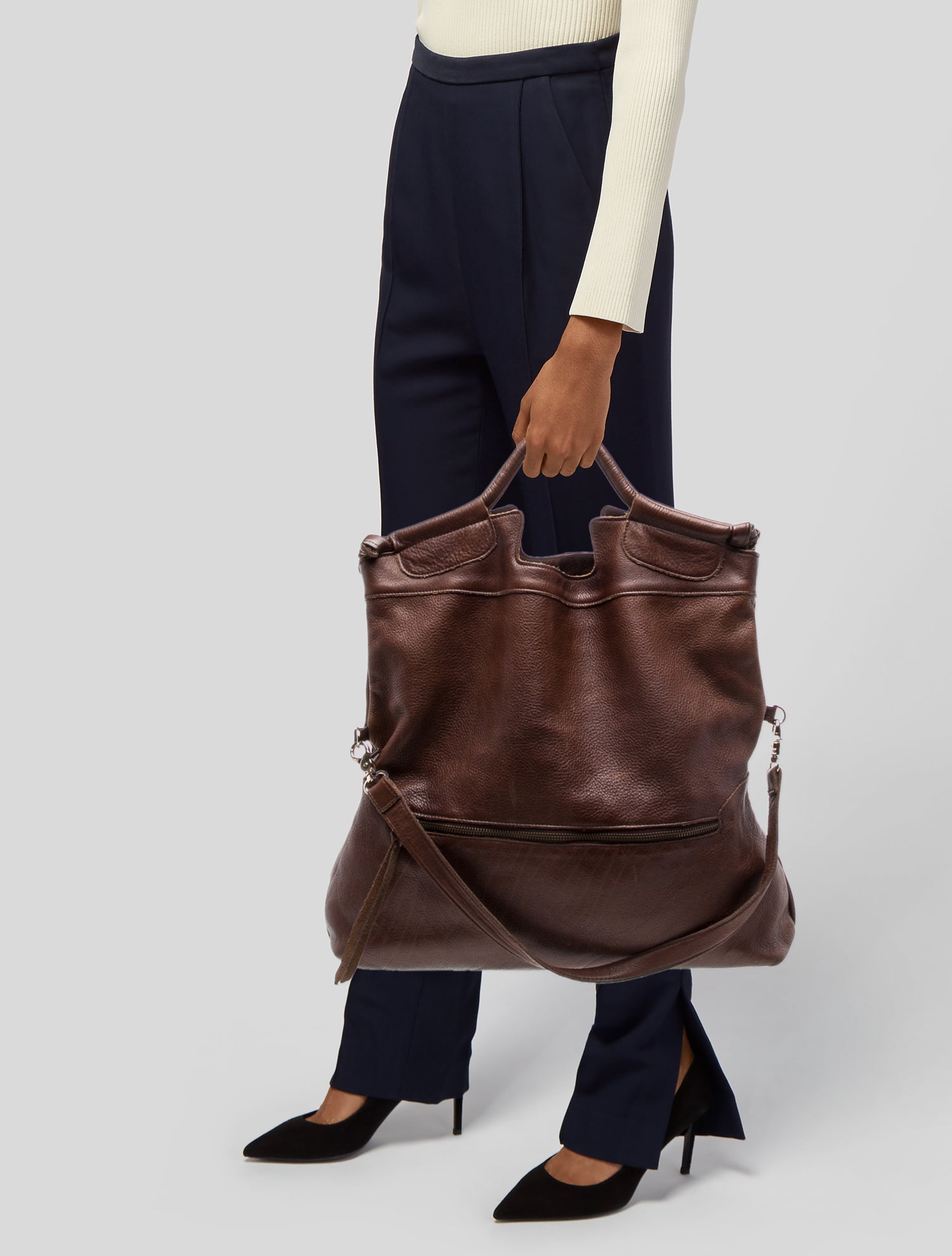 Foley + Corinna Leather Crossbody Bag
