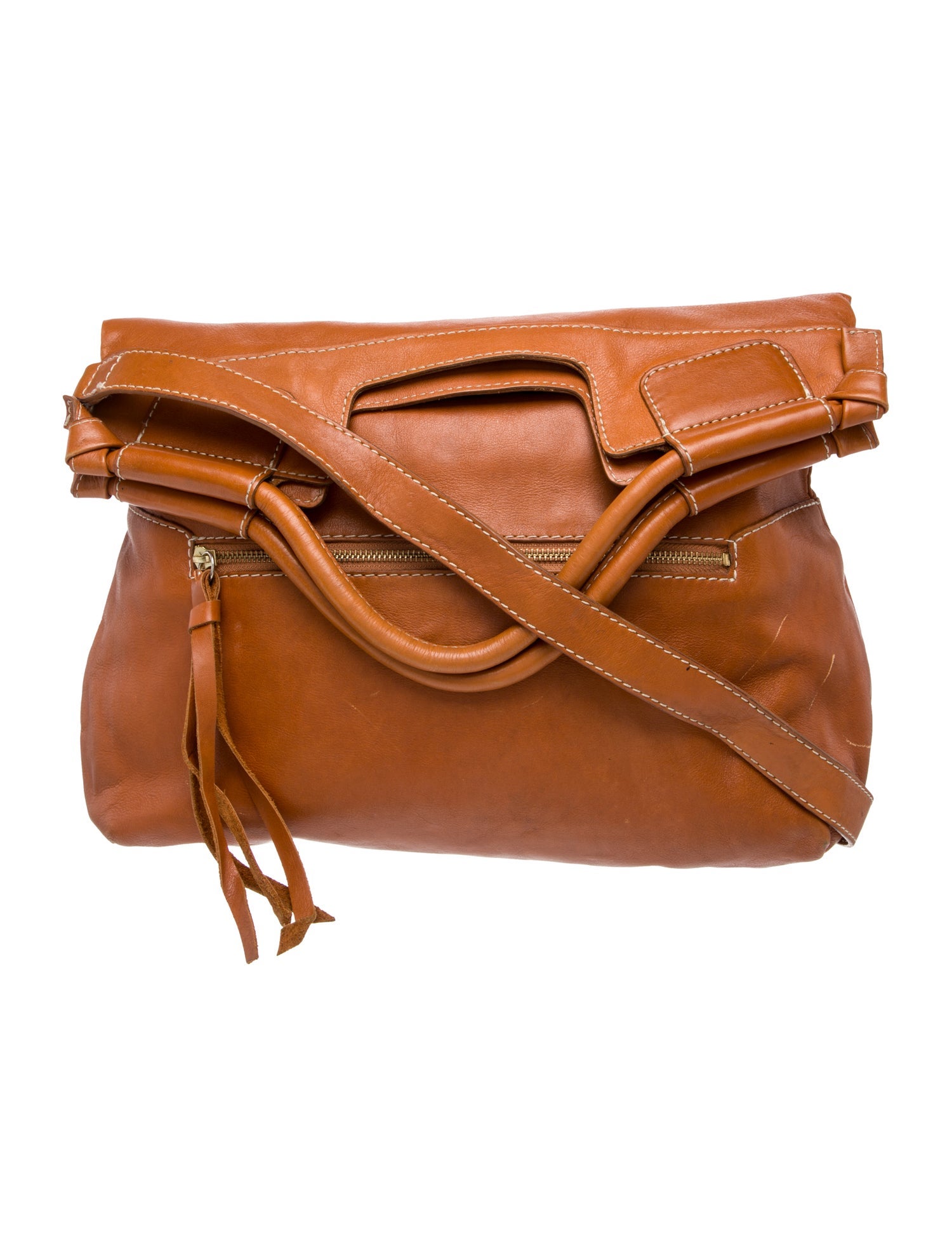 Foley + Corinna Leather Top Handle Bag