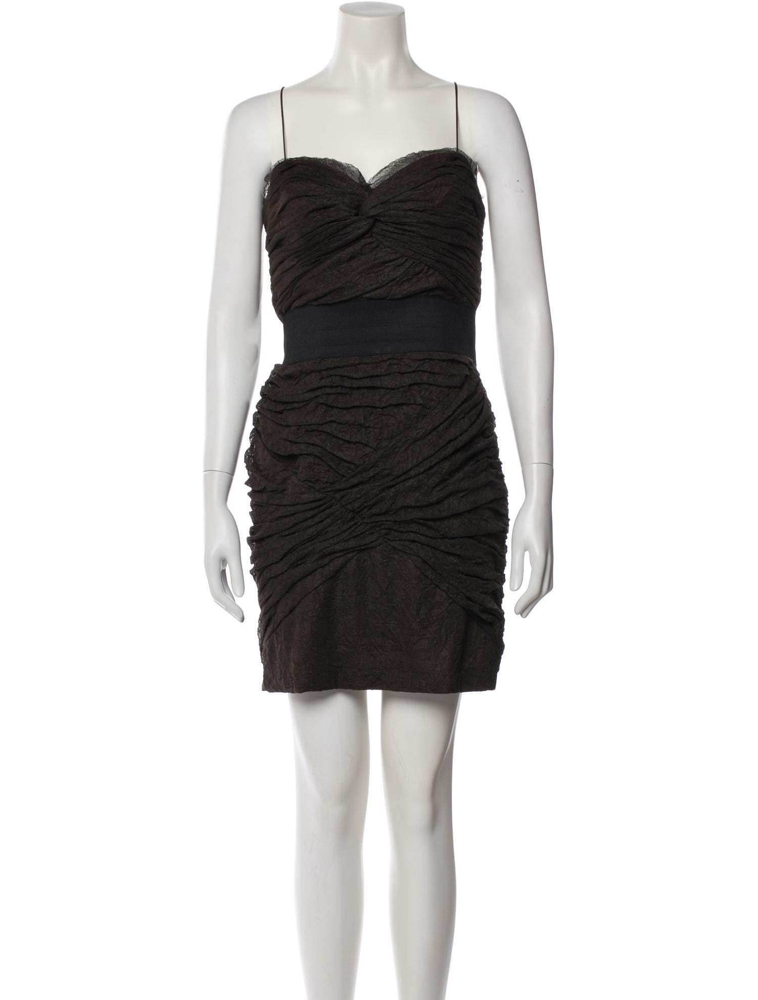 Foley + Corinna Square Neckline Mini Dress