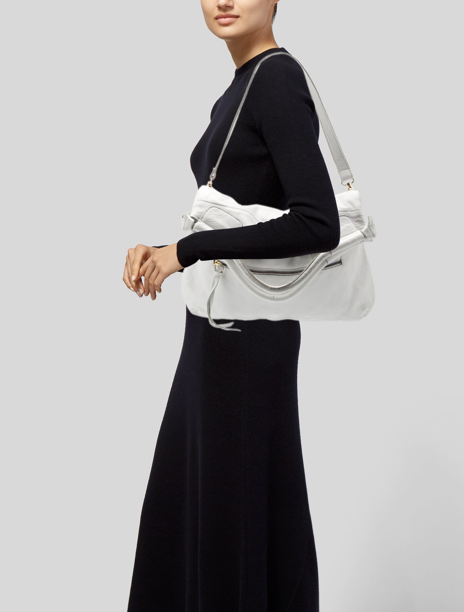 Foley + Corinna Leather Top Handle Bag