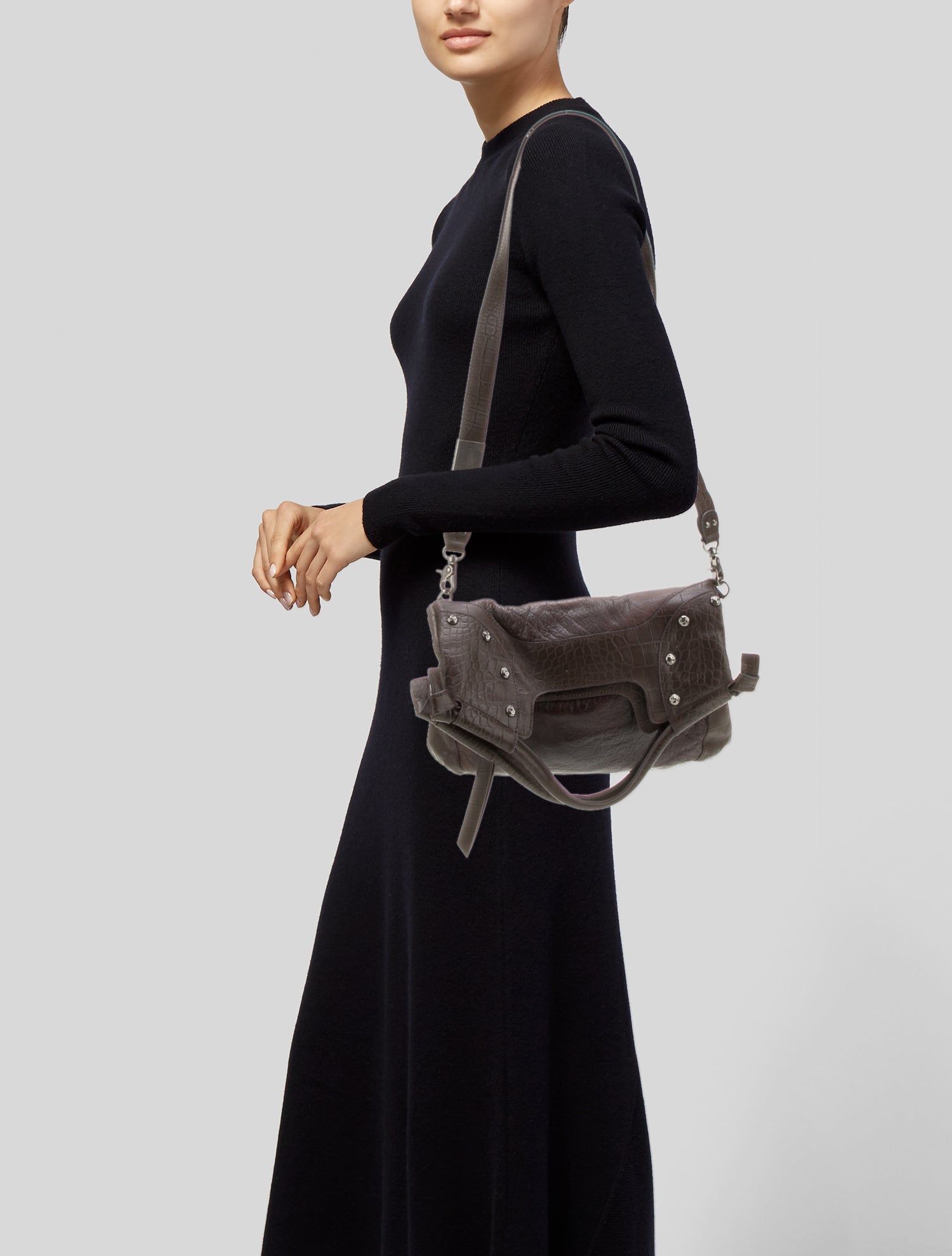 Foley + Corinna Leather Top Handle Bag