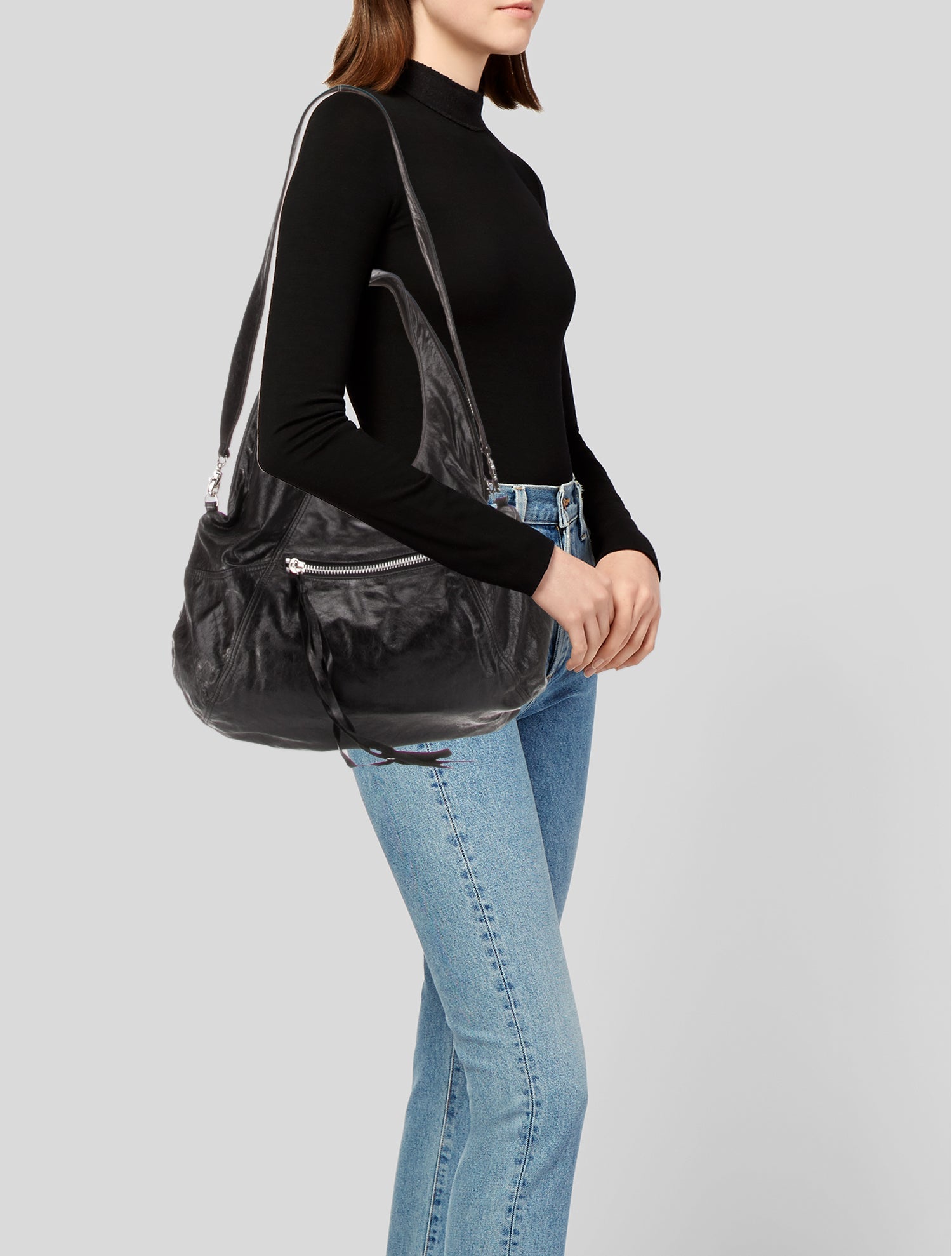 Foley + Corinna Leather Shoulder Bag