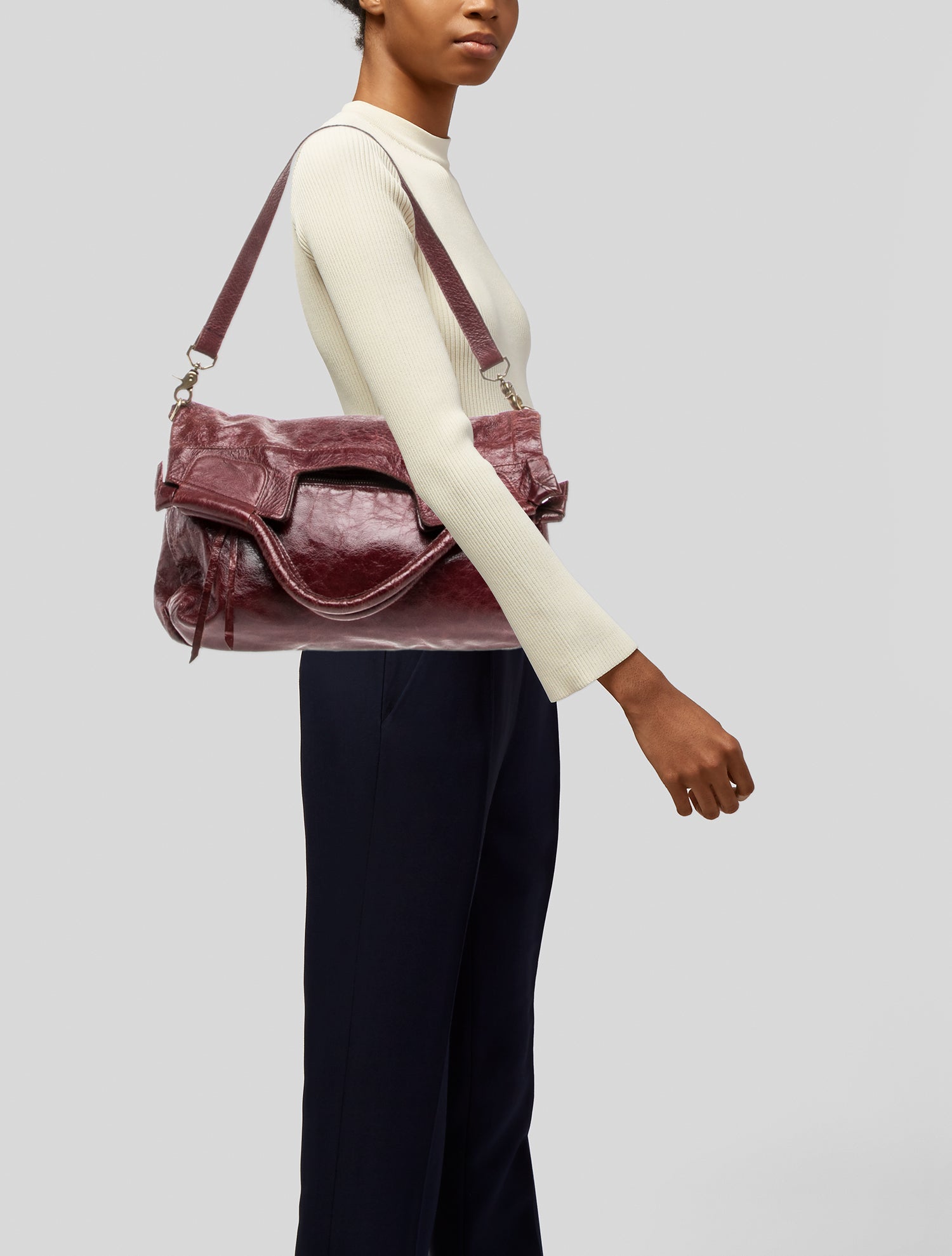 Foley + Corinna Leather Shoulder Bag