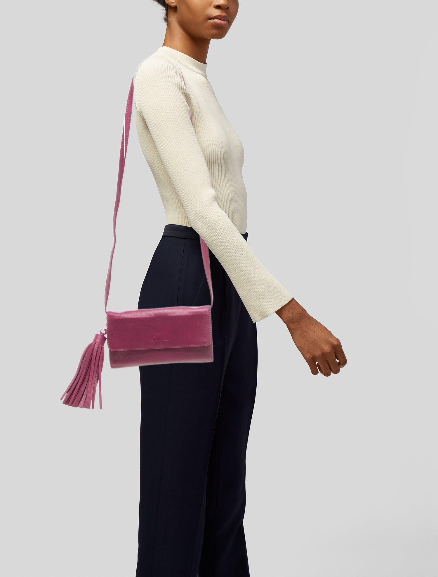 Foley + Corinna Leather Clutch