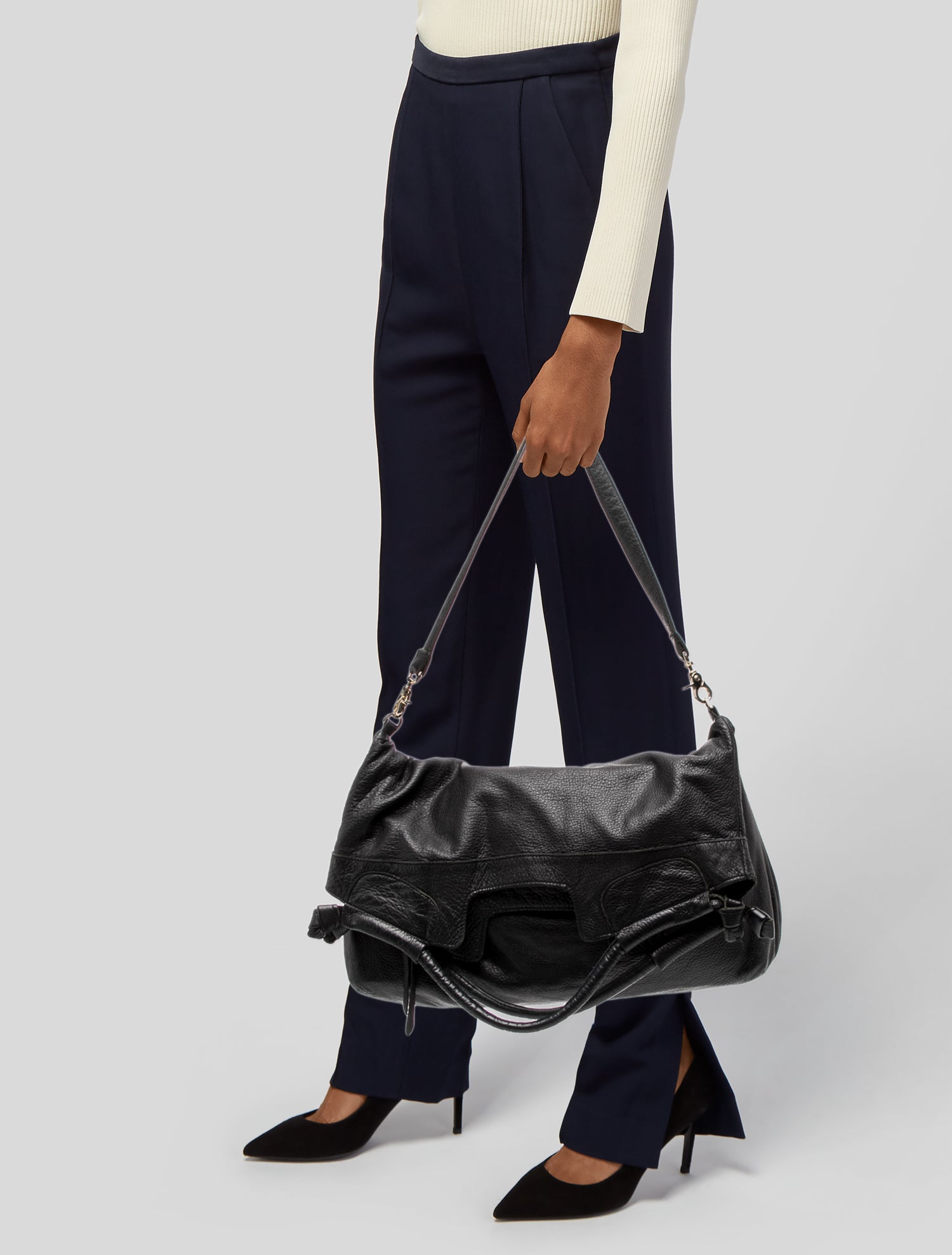 Loewe 2019 Puzzle Biker Bag - Black Satchels, Handbags - LOW26387