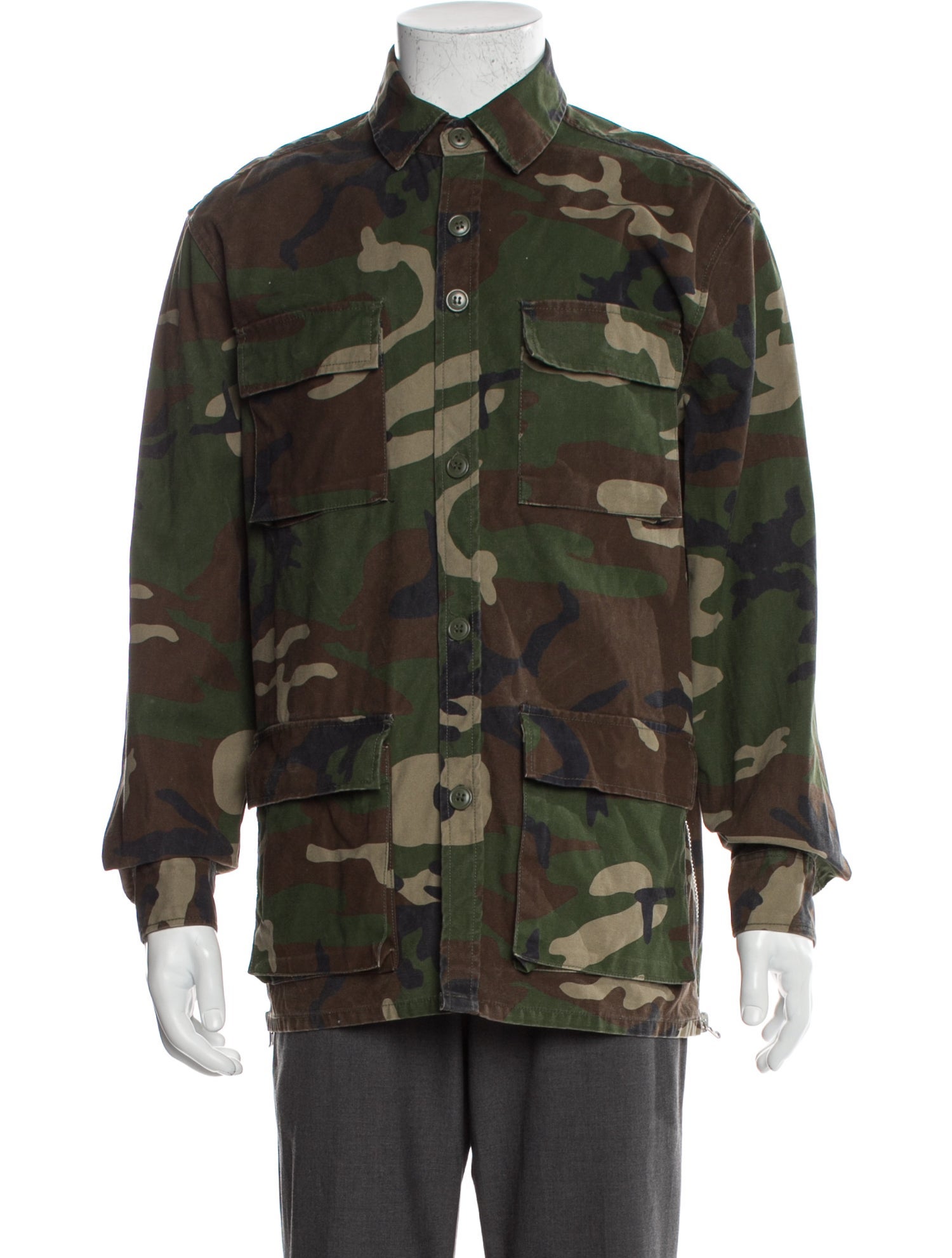 FOG Fear Of God Collection One Camo Printed Shirt