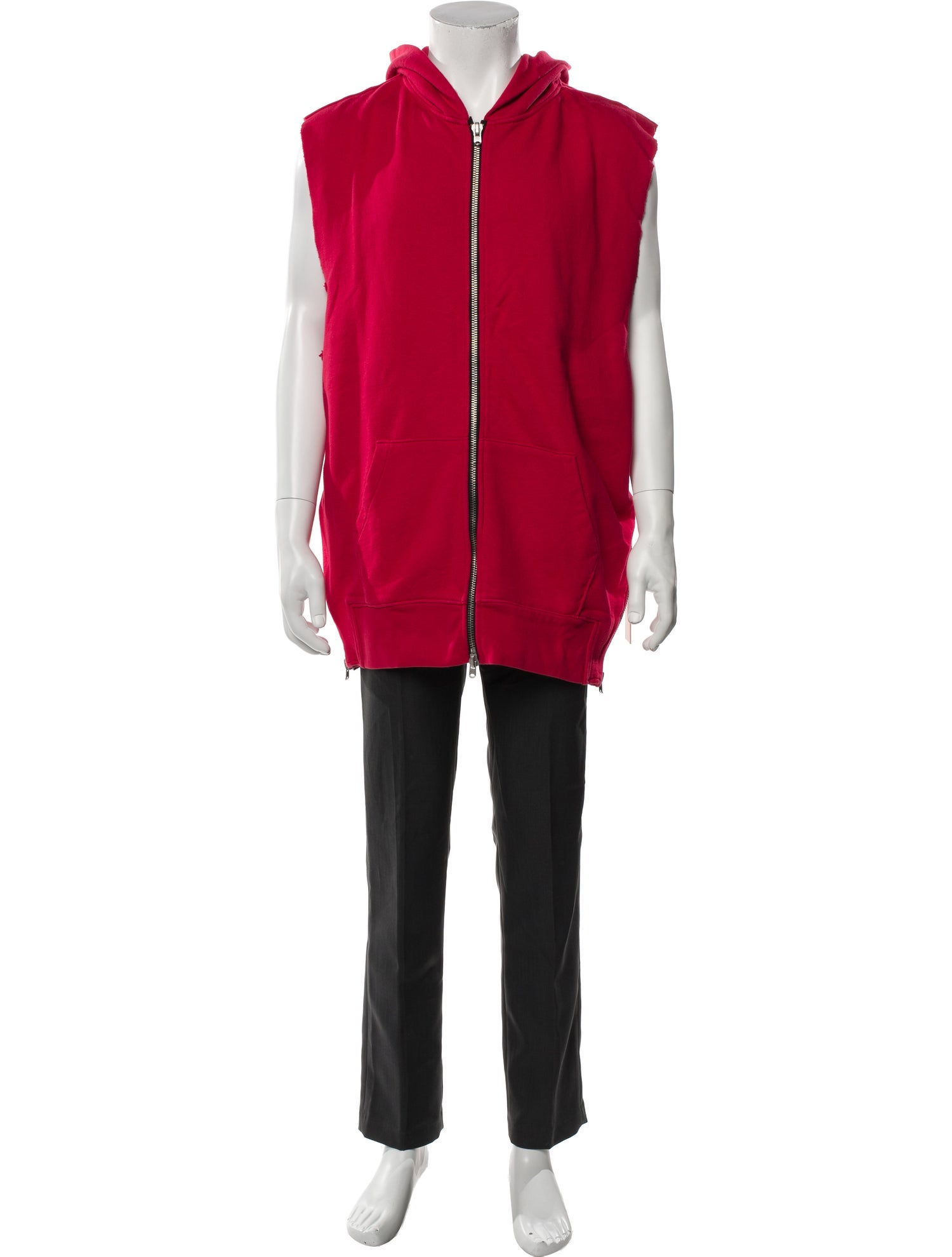 FOG Fear Of God Crew Neck Sleeveless Hoodie w/ Tags