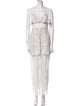 For Love & Lemons x Jaime King Lace Pattern Long Dress