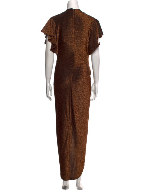 Forever Unique V-Neck Long Dress