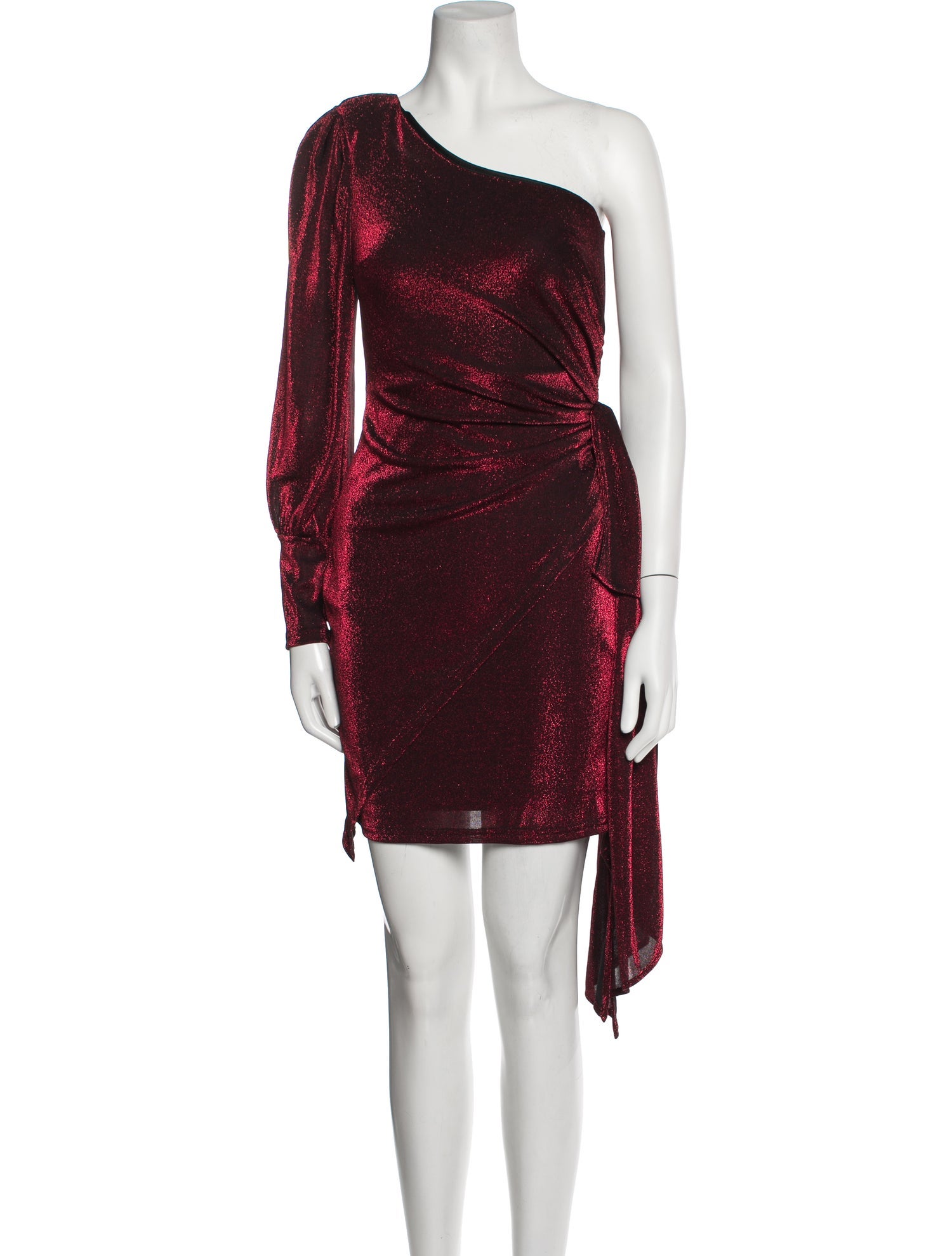 Forever Unique One-Shoulder Mini Dress