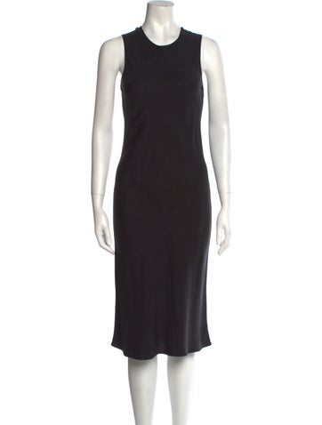 Foemina Dresses Crew Neck Midi Length Dress M