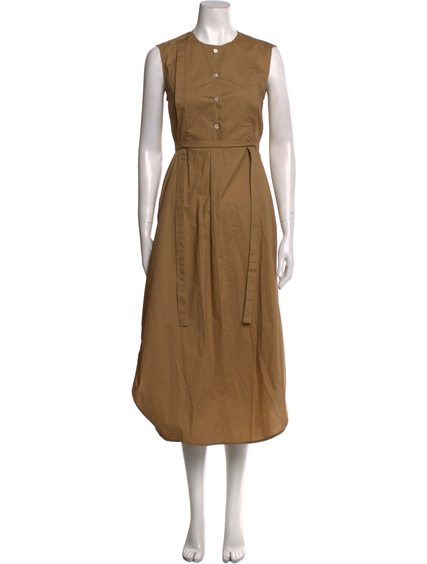 Foemina Crew Neck Long Dress