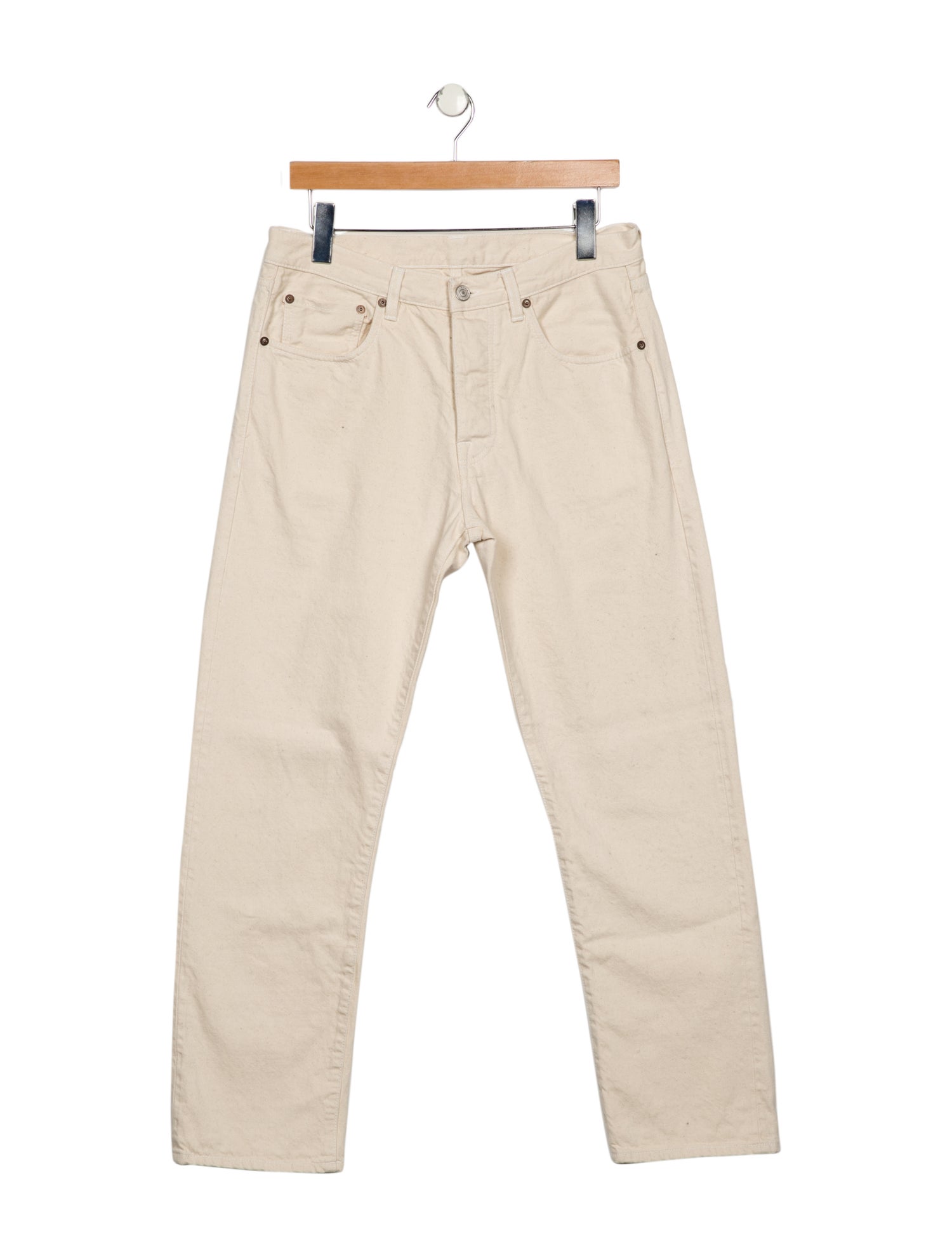 Fortela Mid-Rise Straight Leg Jeans