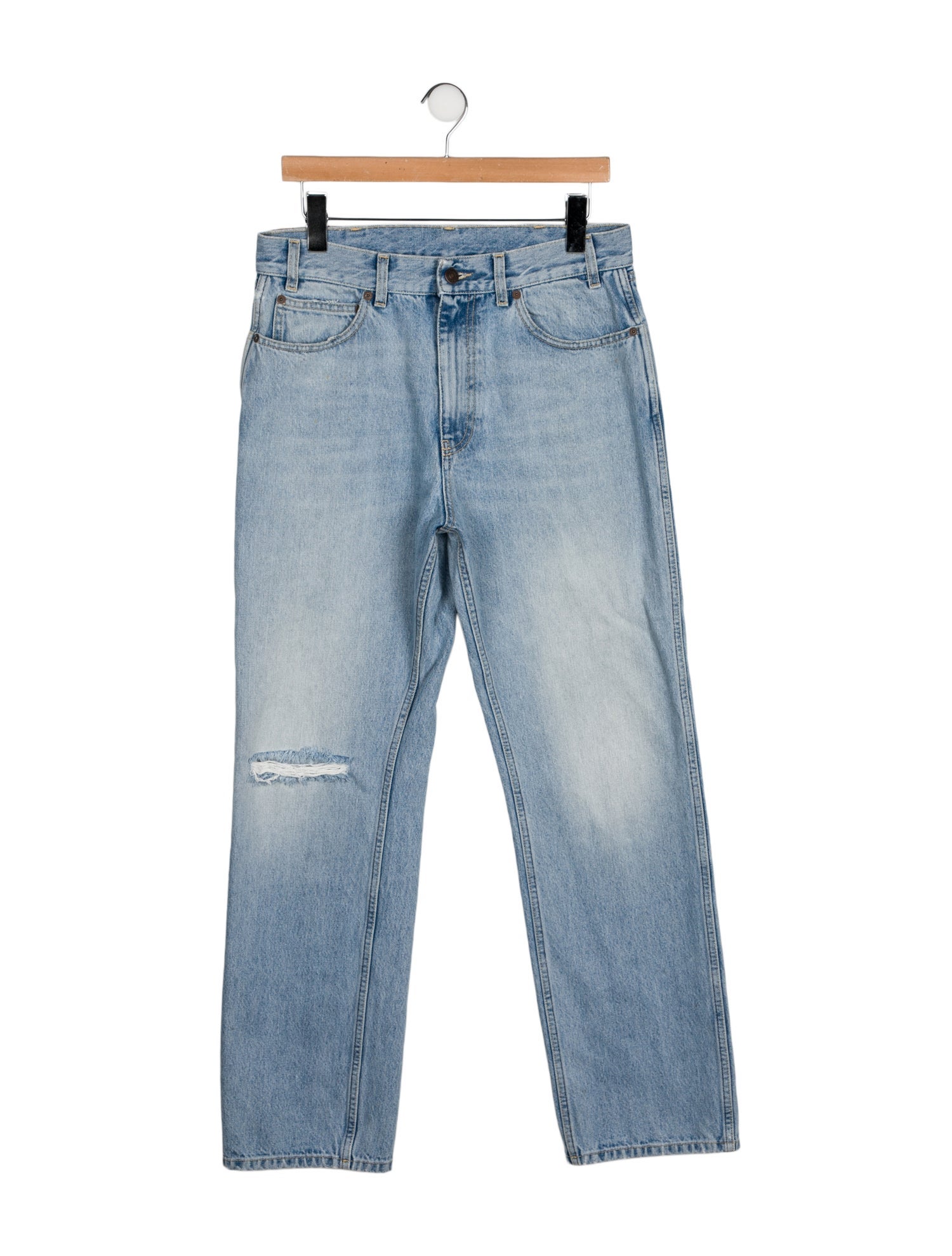Fortela High-Rise Straight Leg Jeans